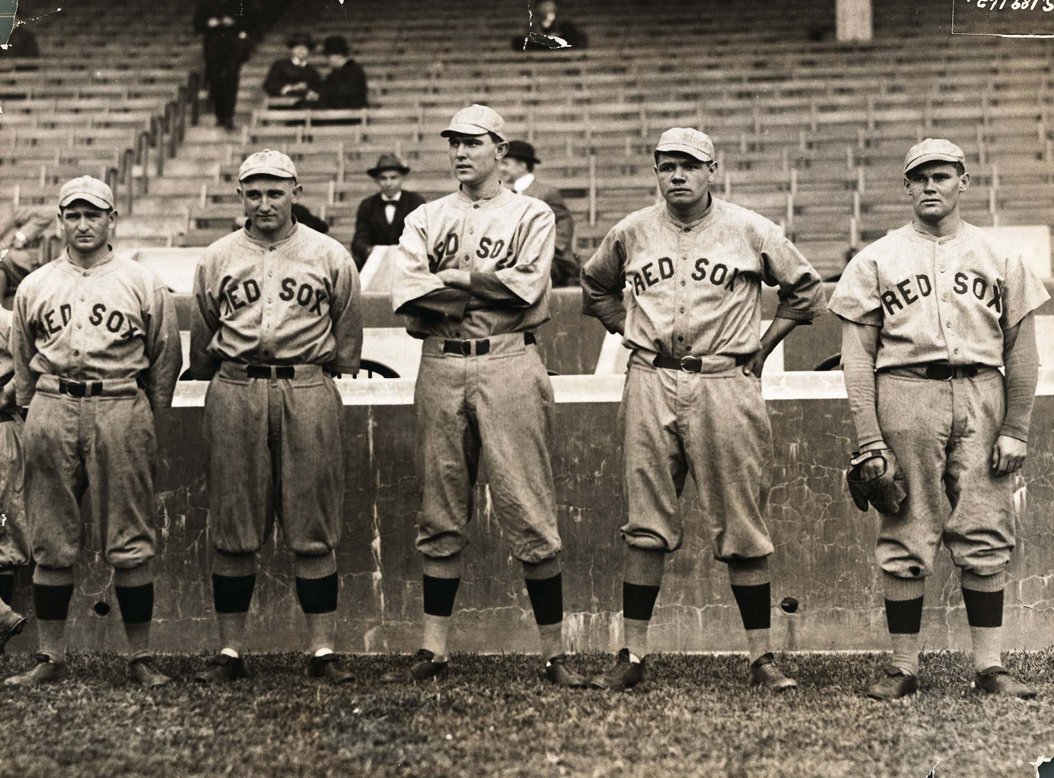 Ernie Shore's perfect game started after Babe Ruth punched an ump