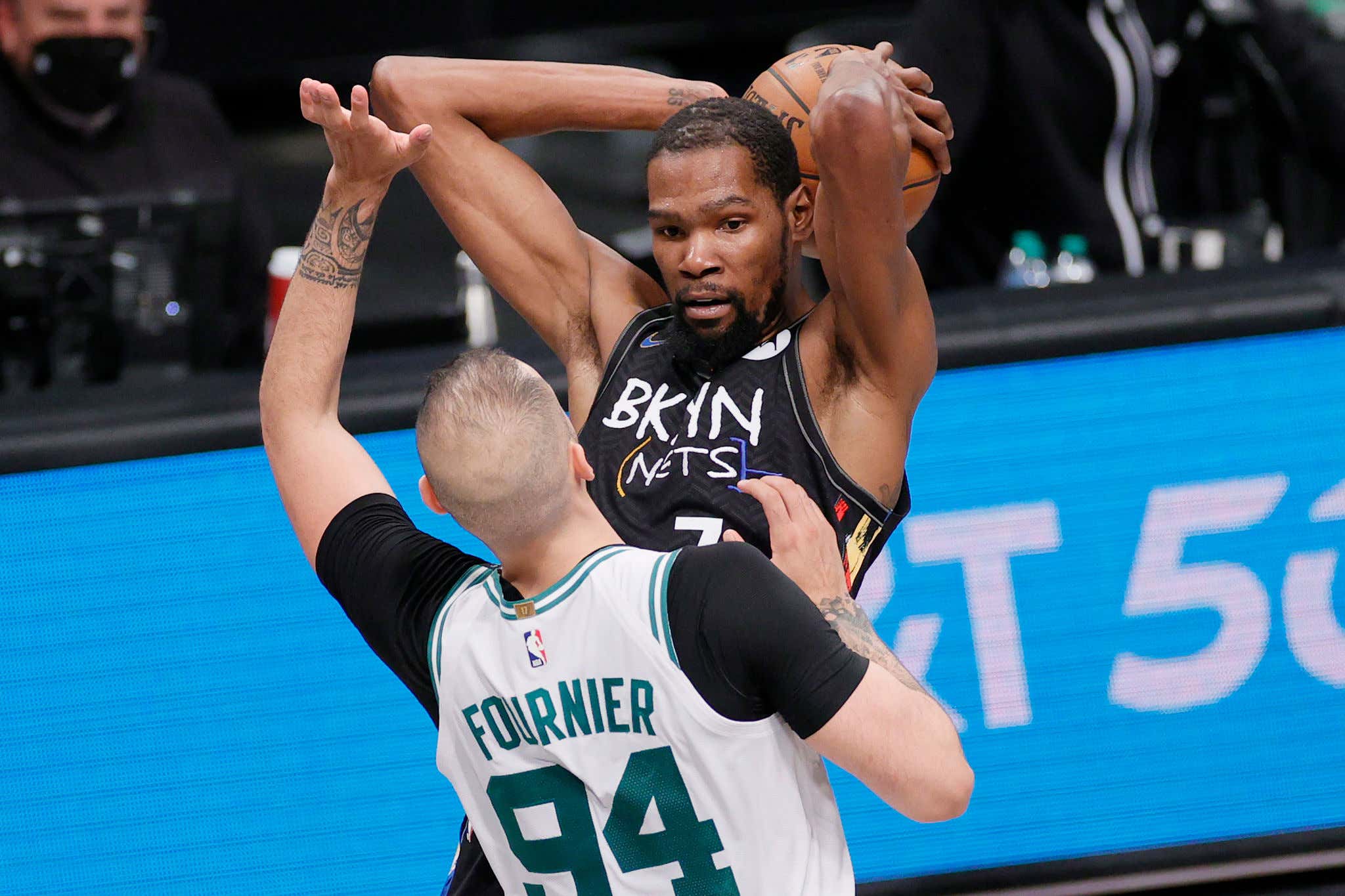 1. Evan Fournier's Blonde Hair Transformation - wide 3