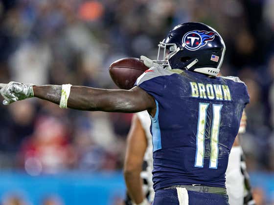 A.J. Brown Doesn't Give A Shit If You Lost Your Fantasy Football Championship Because Of Him
