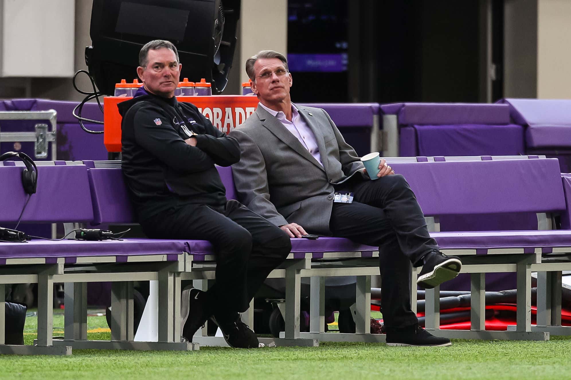 The Black Monday Firings Have Started With The Vikings Parting Ways With Head Coach Mike Zimmer And General Manager Rick Spielman