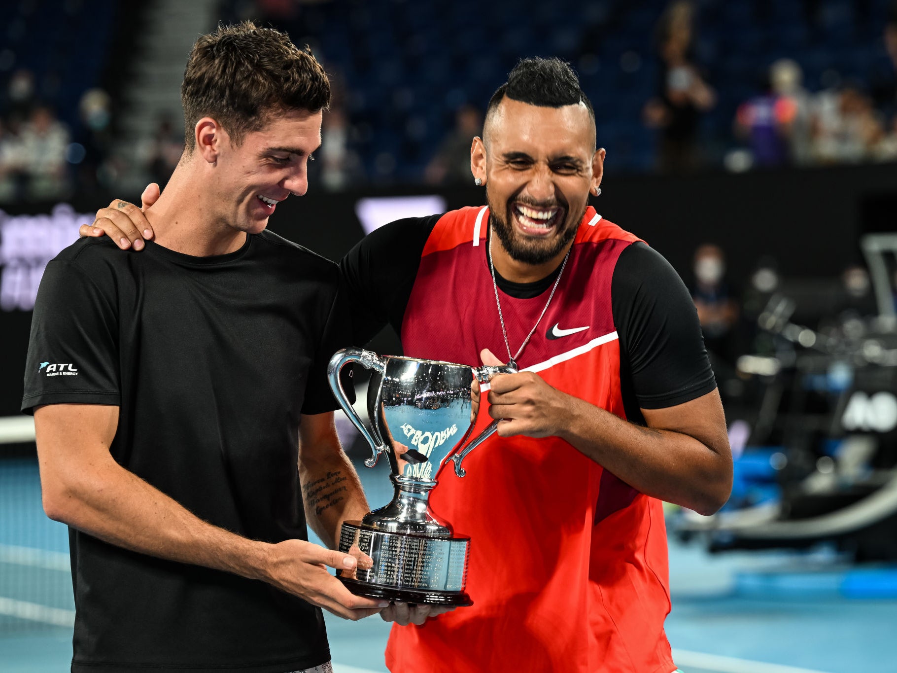 Nick Kyrgios is a Grand Slam Champion And That's Absolutely Incredible
