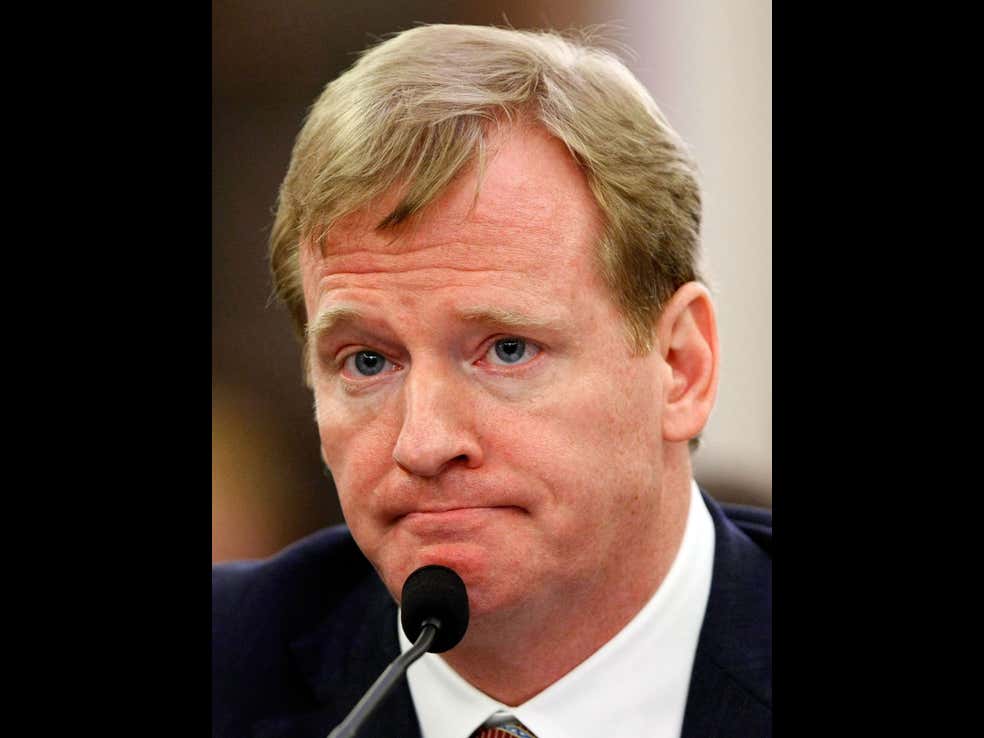 Goodell Is Spending His Day Lying To Congress To Protect Dan Snyder ...