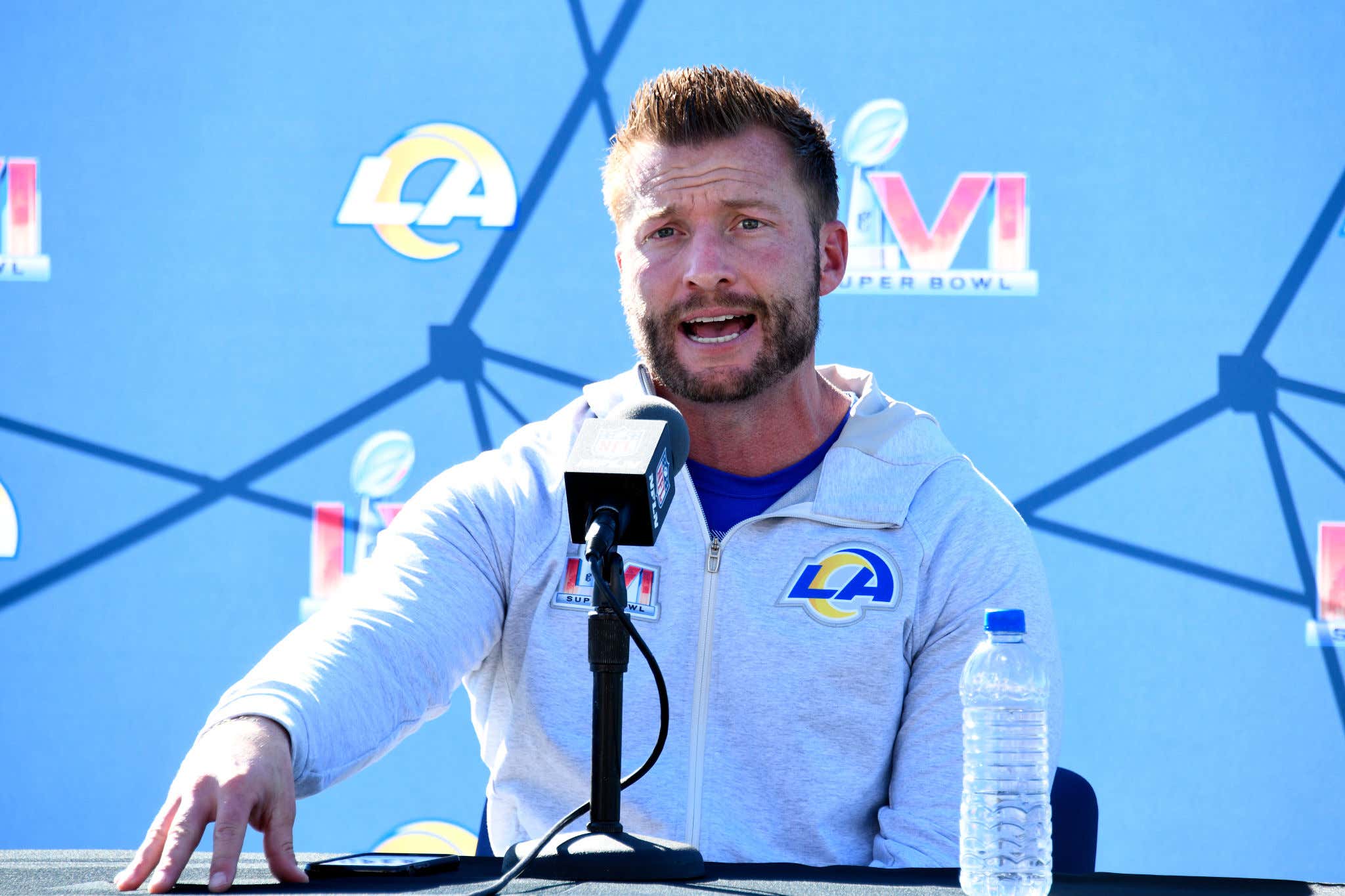 It's The Day Before The Super Bowl And Sean McVay Is Talking About .... Potentially Being Done Coaching The Rams