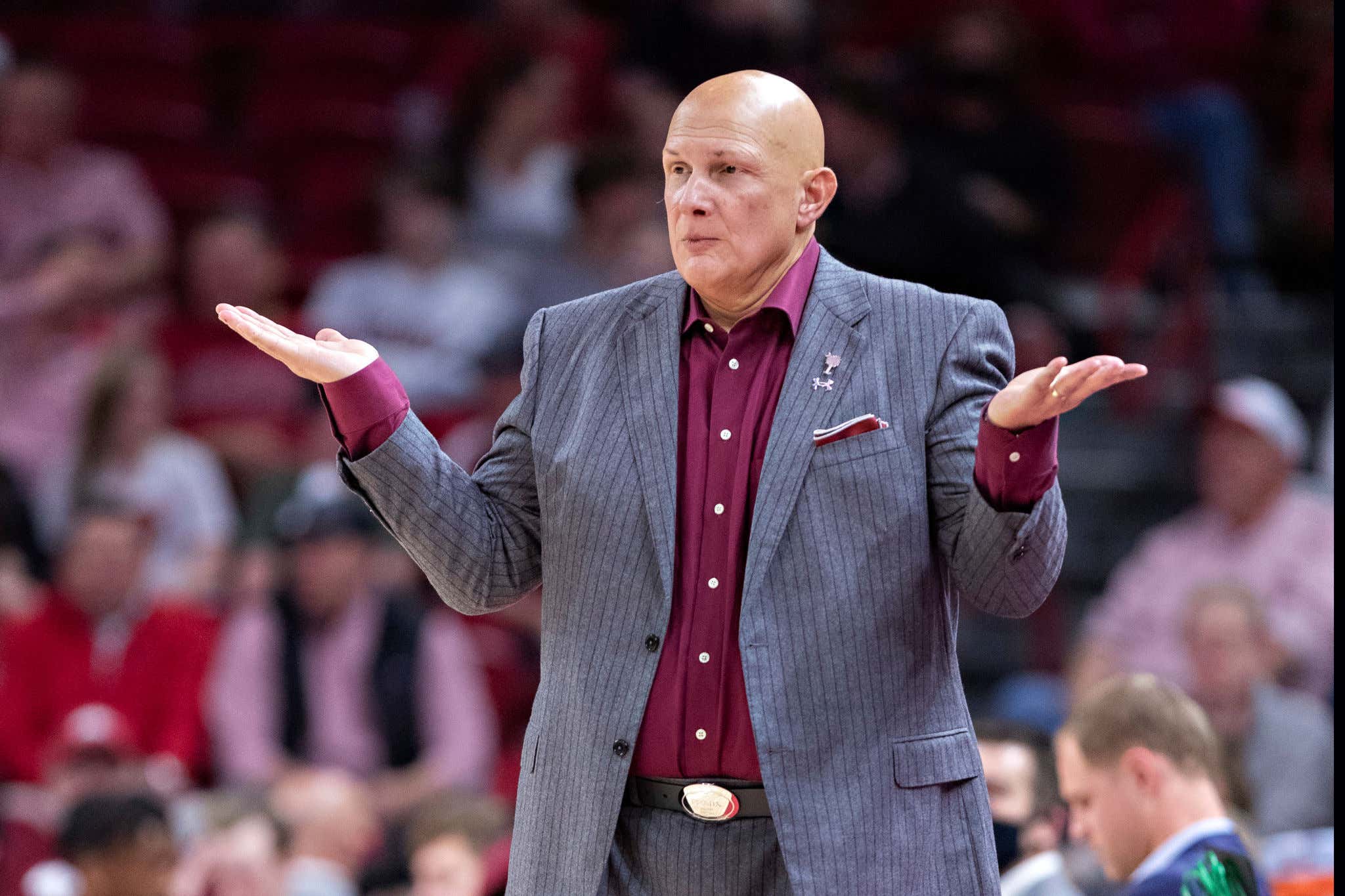 Frank Martin Remains Terrifying And The No. 1 Pick For What Coach You Don't Want To Fight