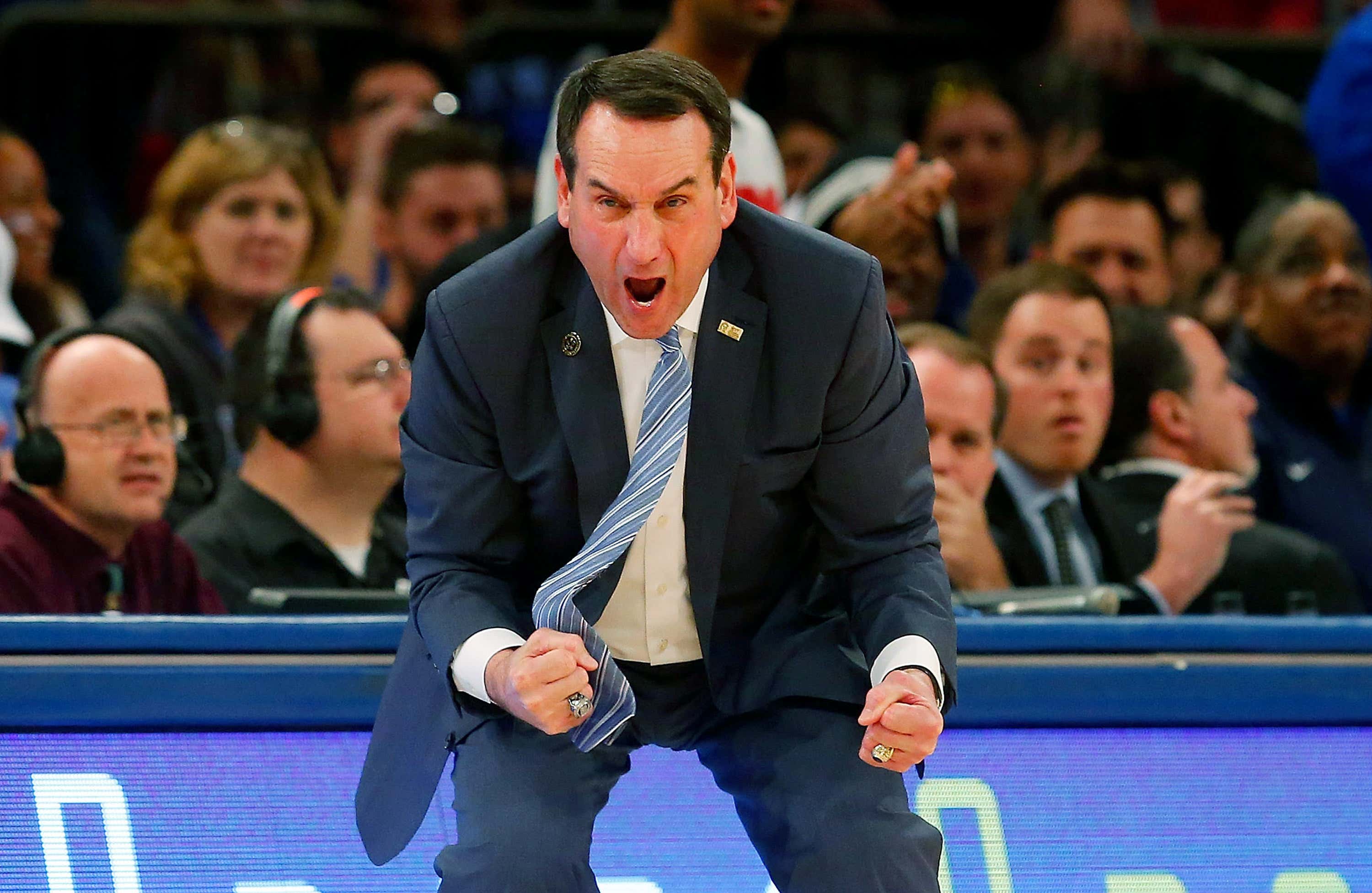 Even In (Fake) Retirement Coach K Is Still Clearly Lying About Losing Games