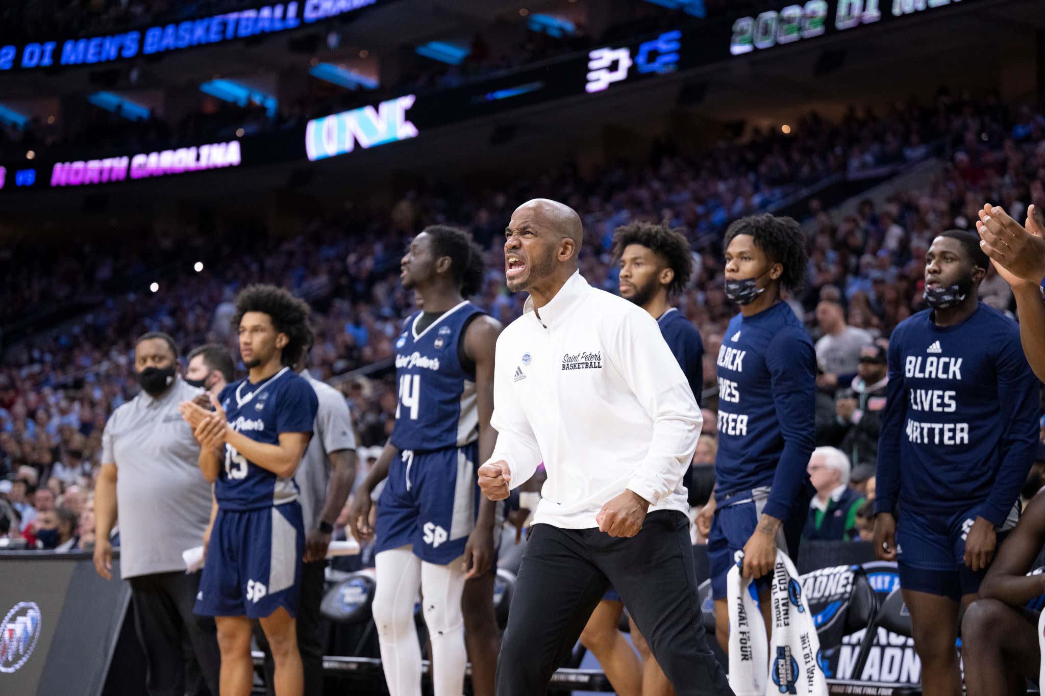 Tough Day: St. Peter's Gets Eliminated And Less Than 10 Minutes Later A Report Comes Out Saying Shaheen Holloway Is Leaving For Seton Hall