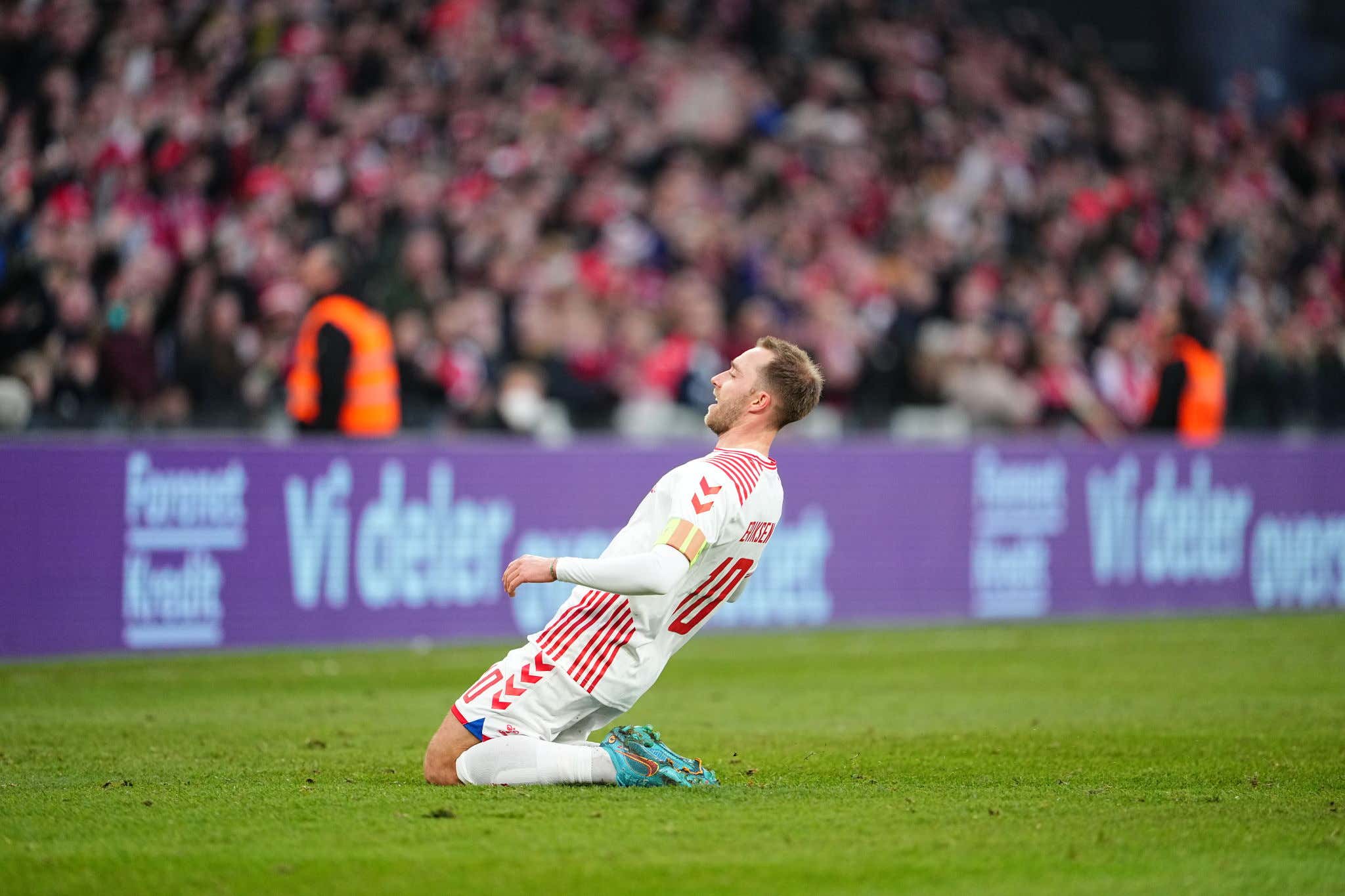 AWESOME: Christan Eriksen Scored On The Same Field He Collapsed On 290 Days Ago, Continues The Best Story Currently In Sports