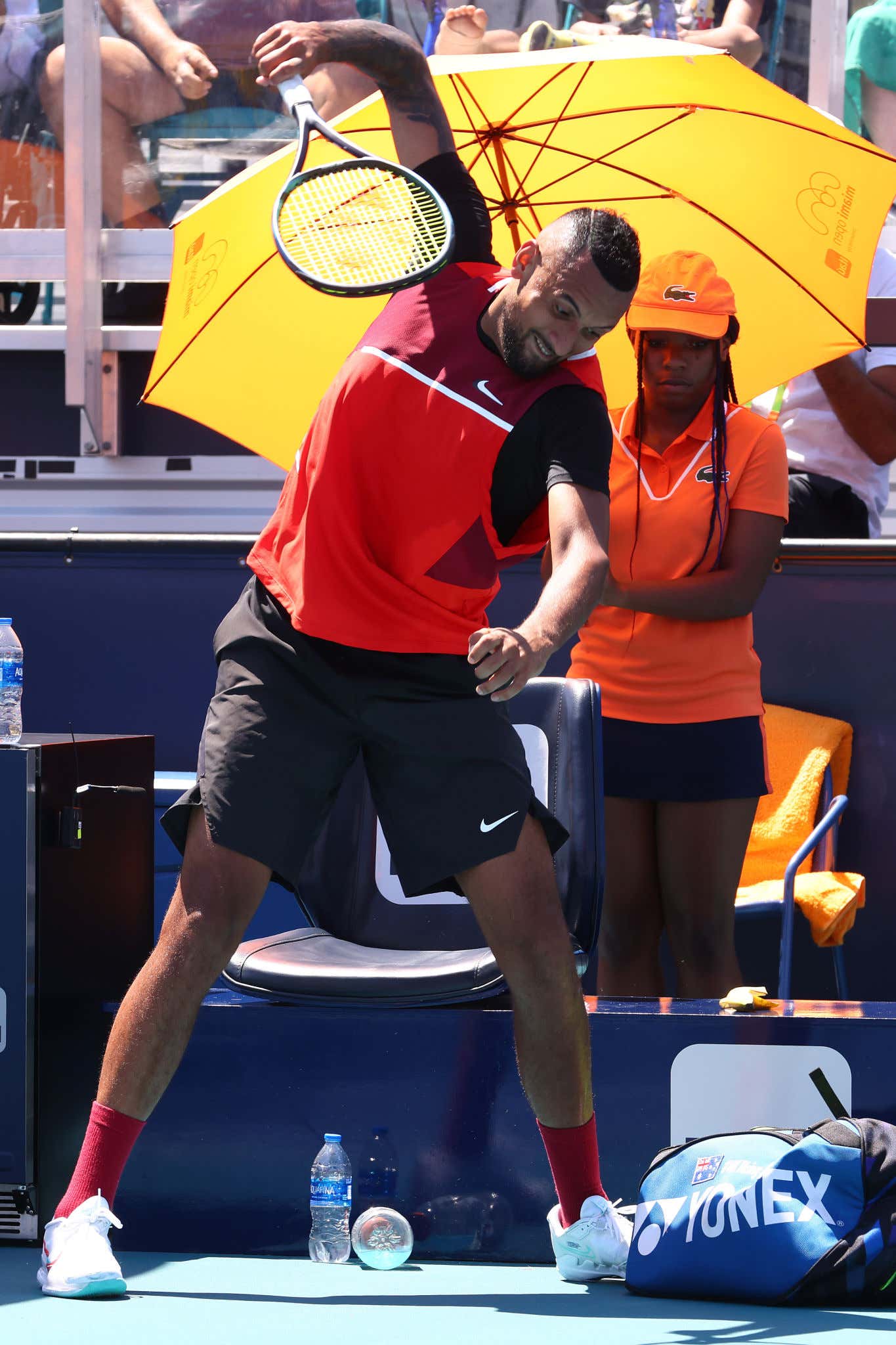 Nick Kyrgios Had Himself a Good Old Fashioned Meltdown Today At The Miami Open