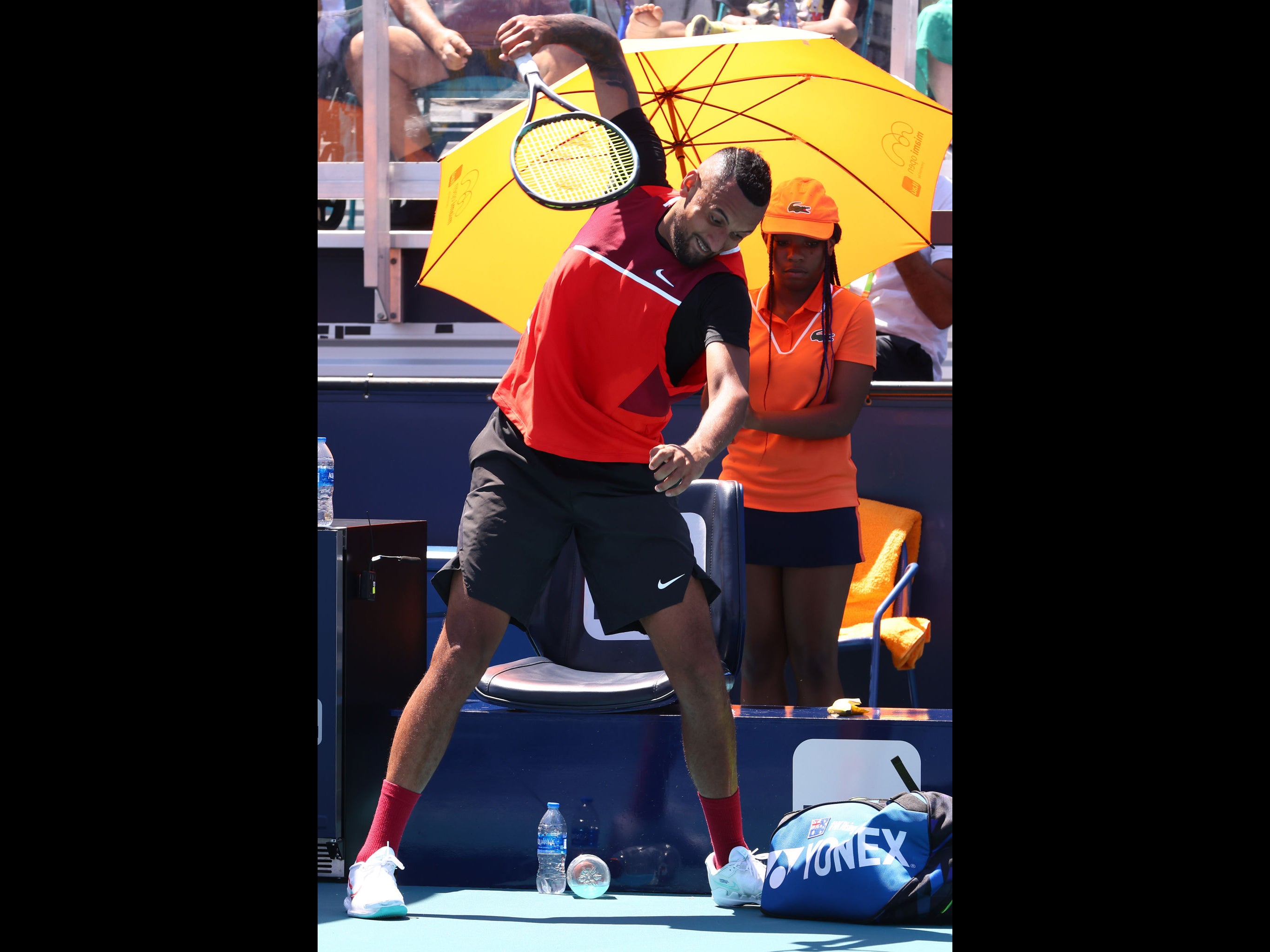 Nick Kyrgios Had Himself a Good Old Fashioned Meltdown Today At The Miami Open