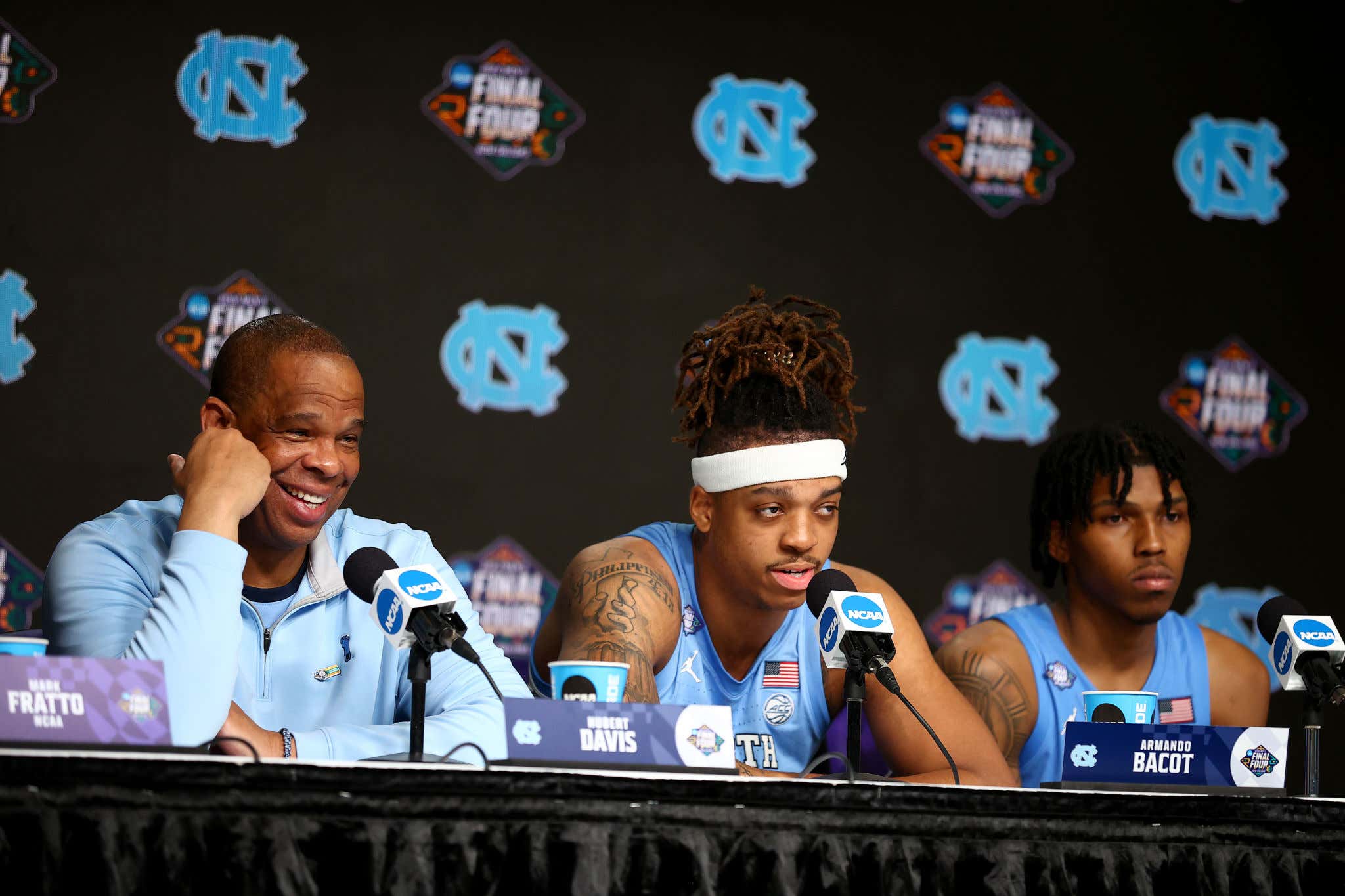 Hubert Davis Promises Armando Bacot Will Play Tonight Even If He Has To Trick Kansas And Just Stands On The Court