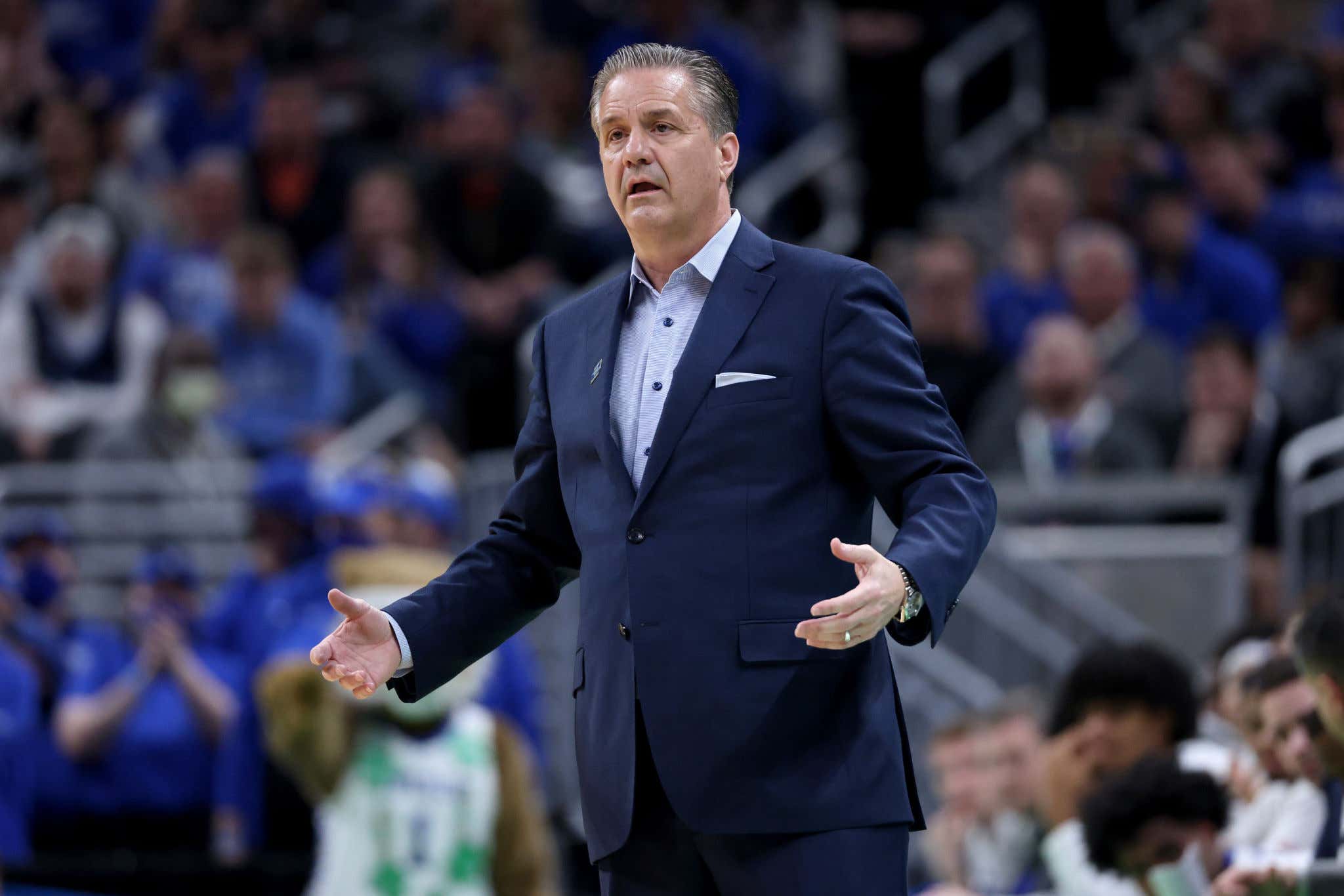 Some Troll Account Convinced The World Coach Cal Might Be Getting Fired, Calipari And His Wife Laugh Directly In His Face