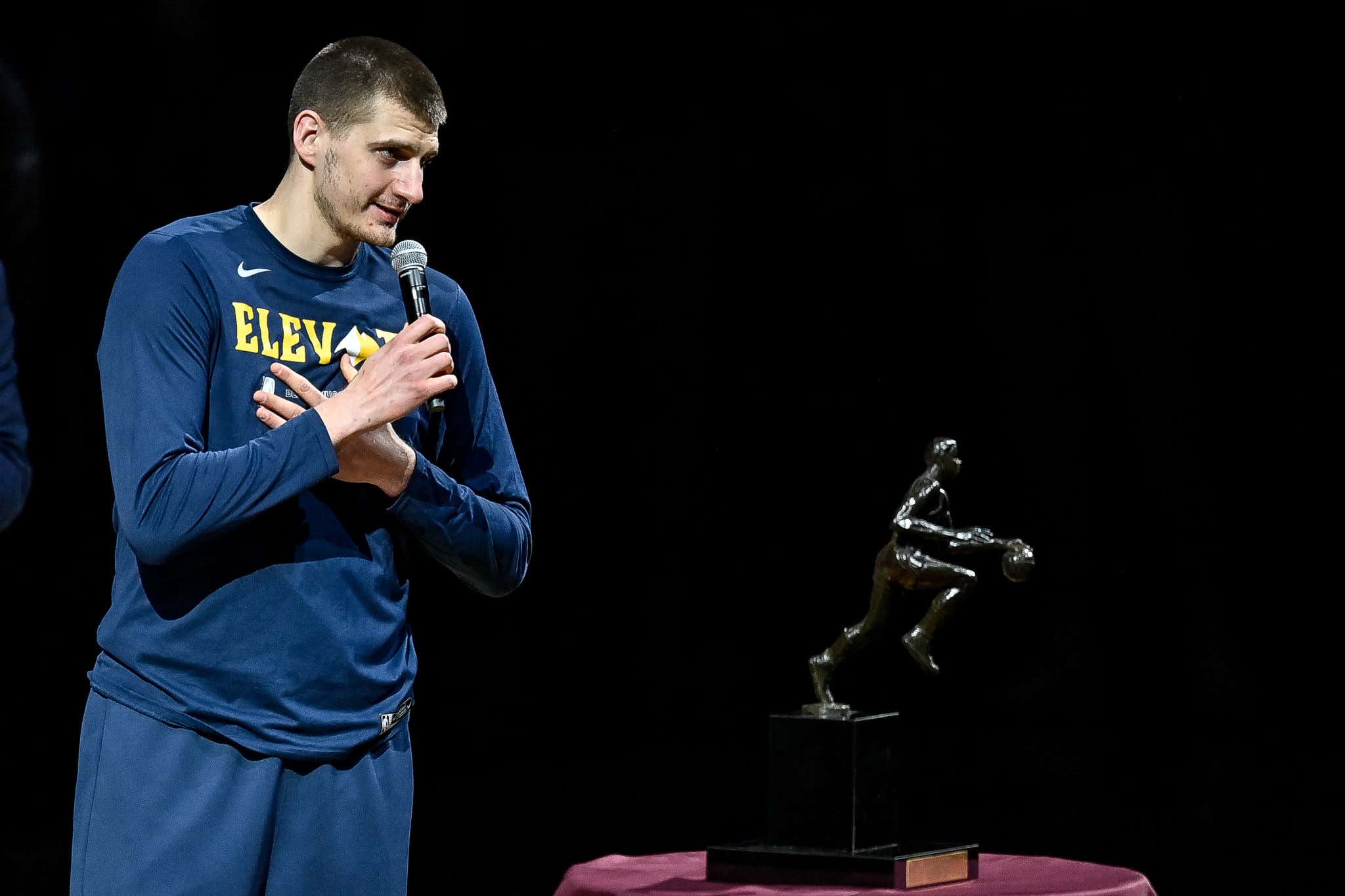 Nikola Jokic Simply Does Not Give A Damn About The MVP Trophy