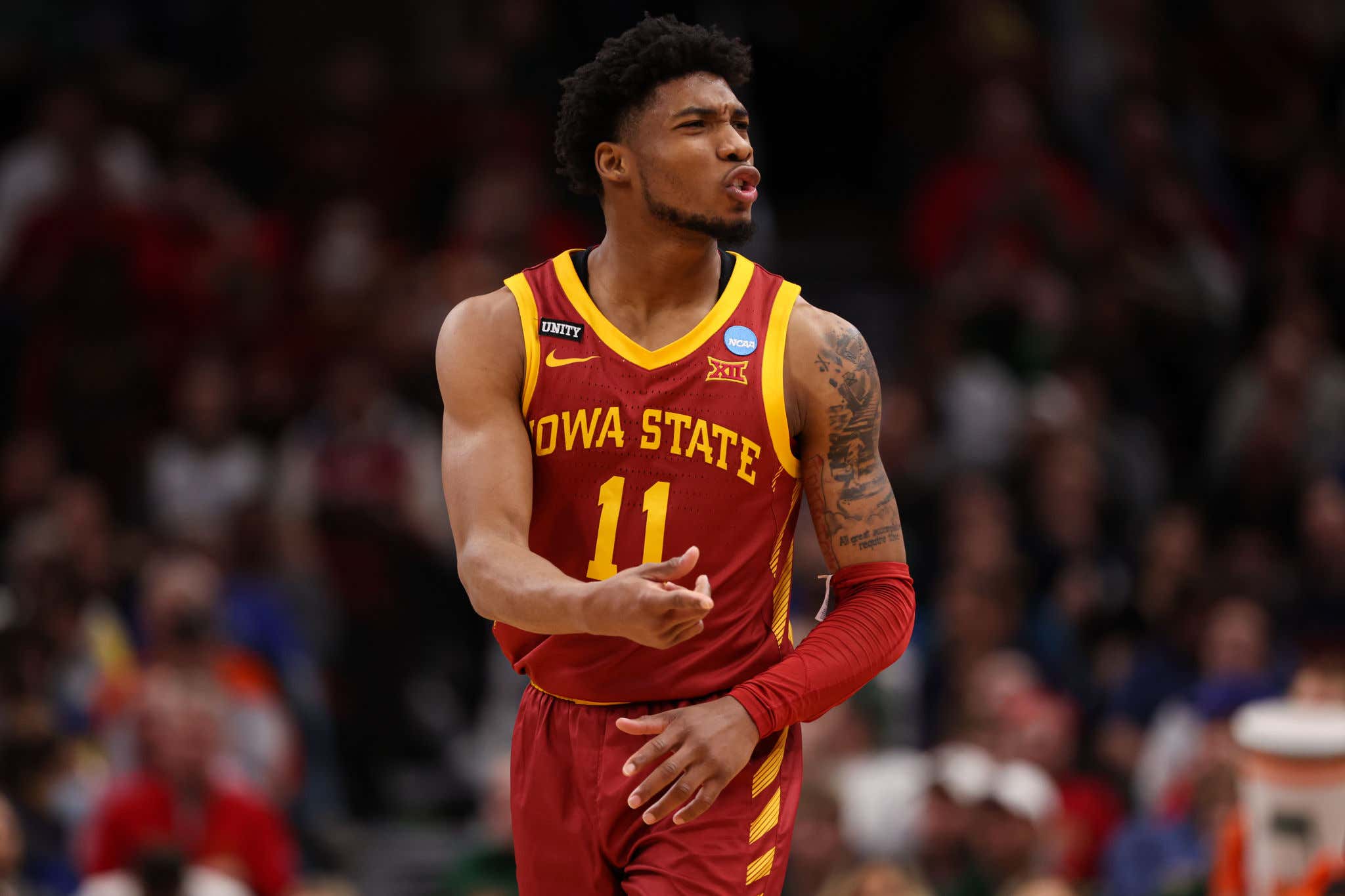 Eyeball Emoji: Iowa State Star Tyrese Hunter Is Officially In The Transfer Portal, Three Days After There Was Reportedly 'No Truth At All' To It