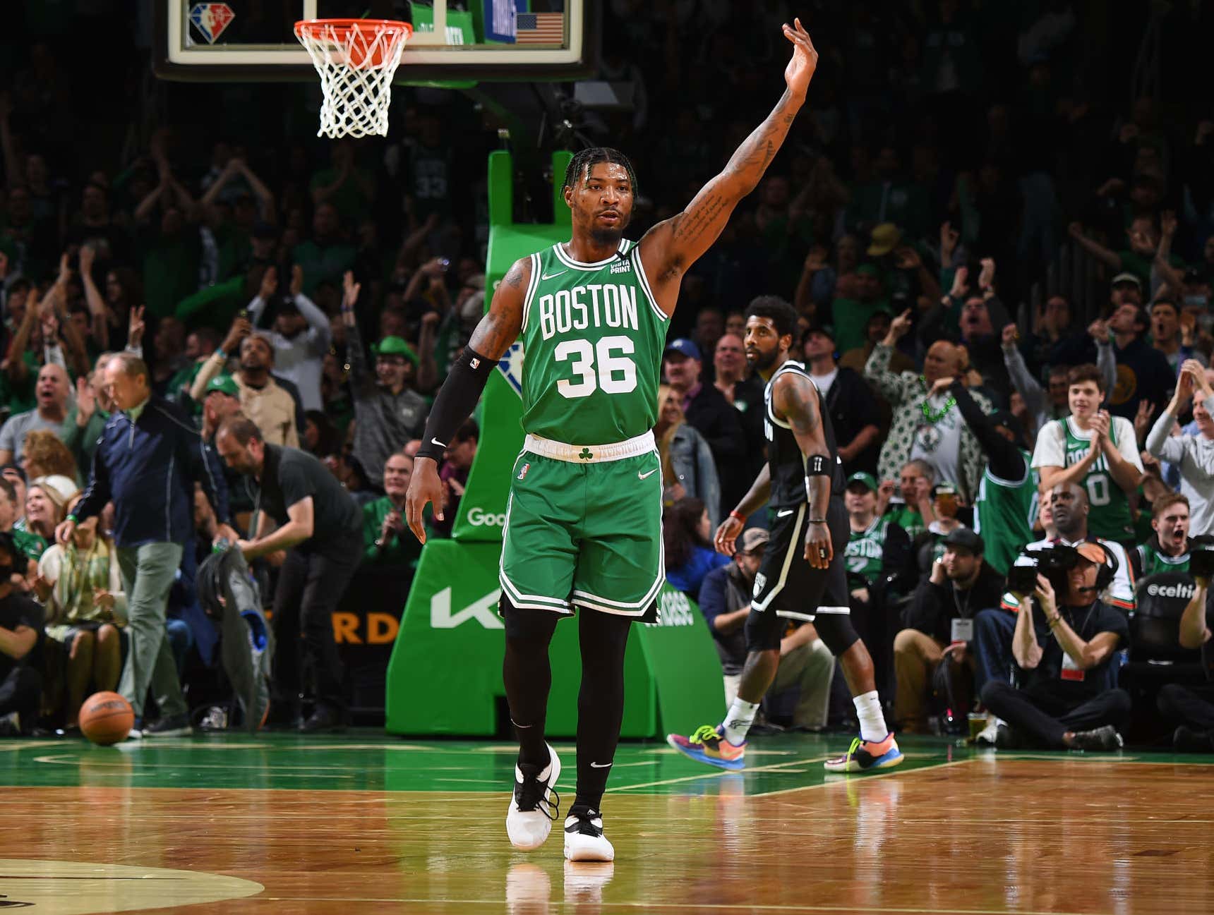 THE CELTICS STORM BACK FROM 17 POINTS DOWN TO TAKE GAME 2 AND LEAD THE