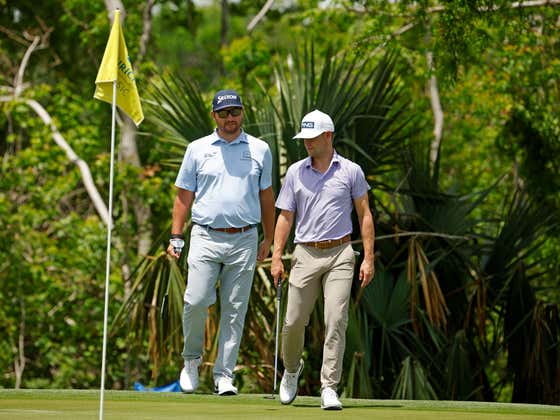 Golf Guy: Taylor Moore Was In The ER With Food Poisoning, Showed Up The Next Day To Help His Team Shoot -12 At The Zurich Classic