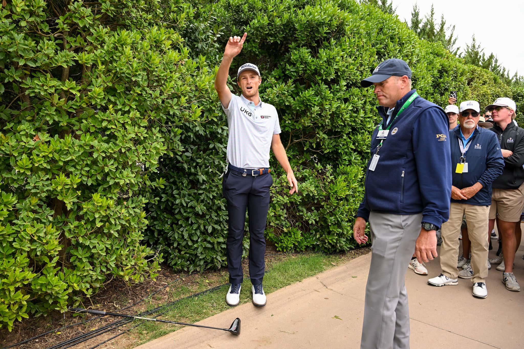 Will Zalatoris’ Bogey Save From The Cart Path Just Might Win Him The PGA Championship