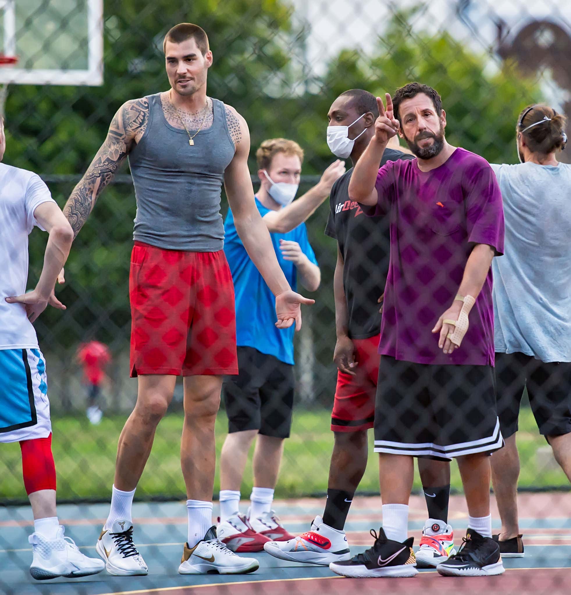 'You're Like White Magic' - Adam Sandler Breaking Down His Basketball Mixtape Left Juancho Hernangomez In Shock
