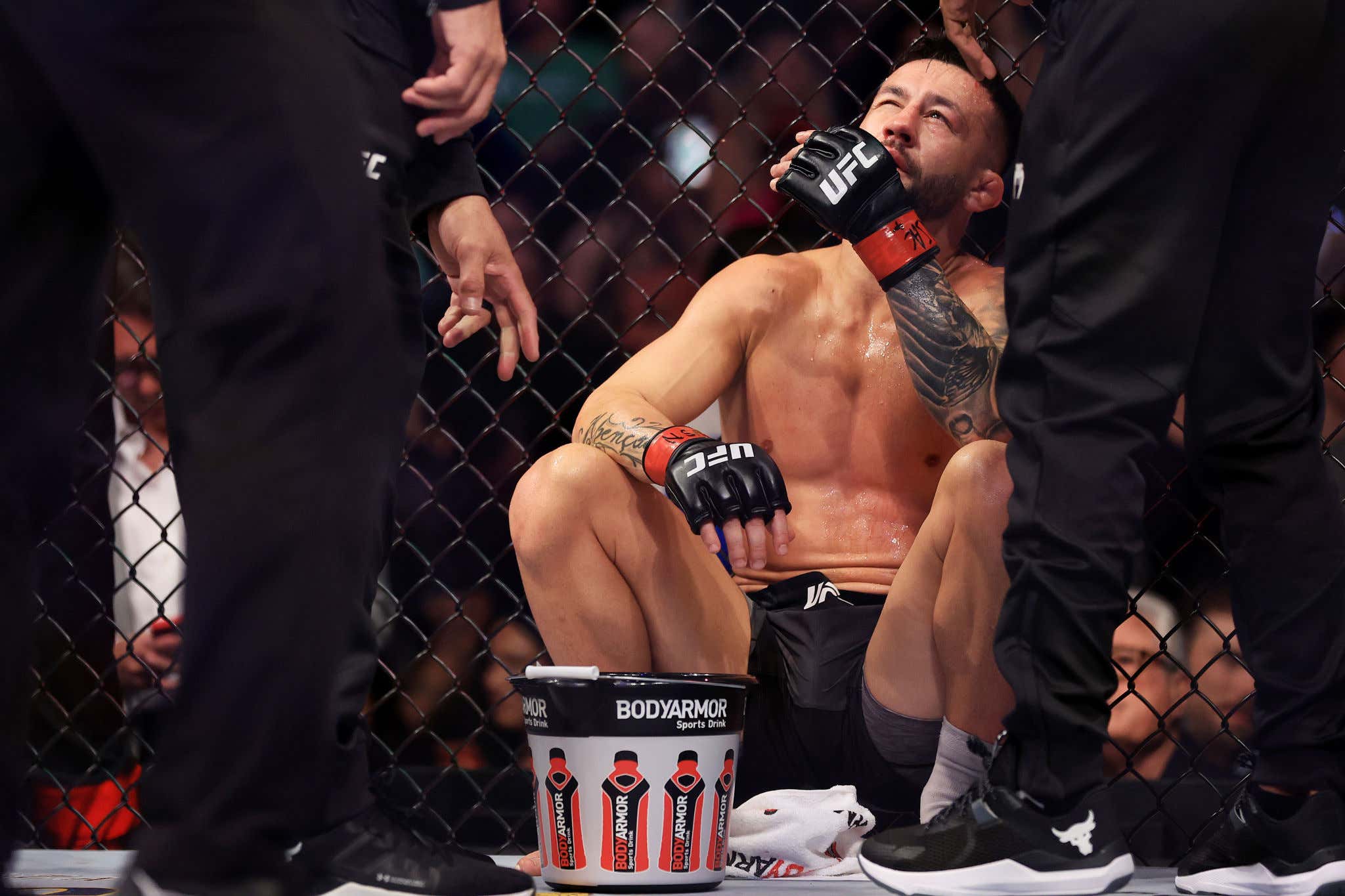 "Suga" Sean O'Malley vs Pedro Munhoz Ends In A Disappointing No Contest After An Accidental Eye Poke