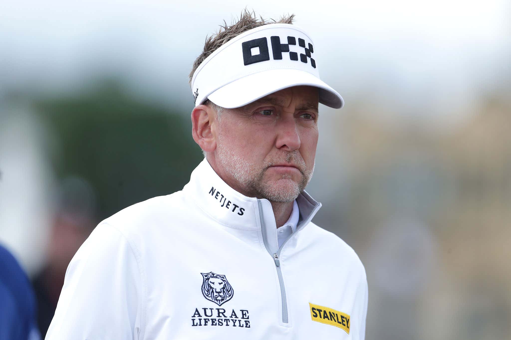 Ian Poulter Got BOOED At The First Tee, Then Immediately Snap Hooked His Tee Shot