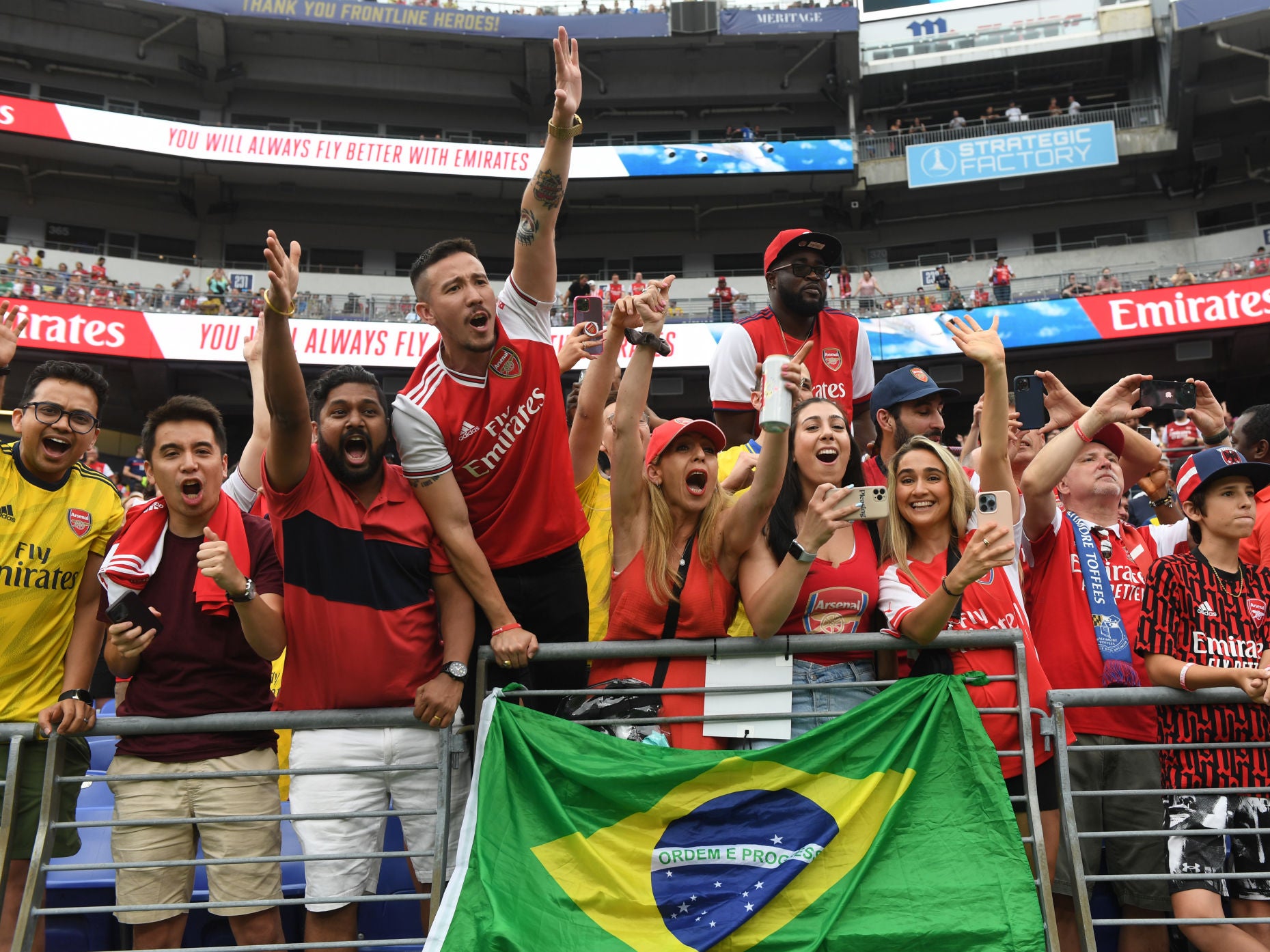 Arsenal Kicked Off Their USA Tour In Baltimore And The Charm City Did Not Disappoint