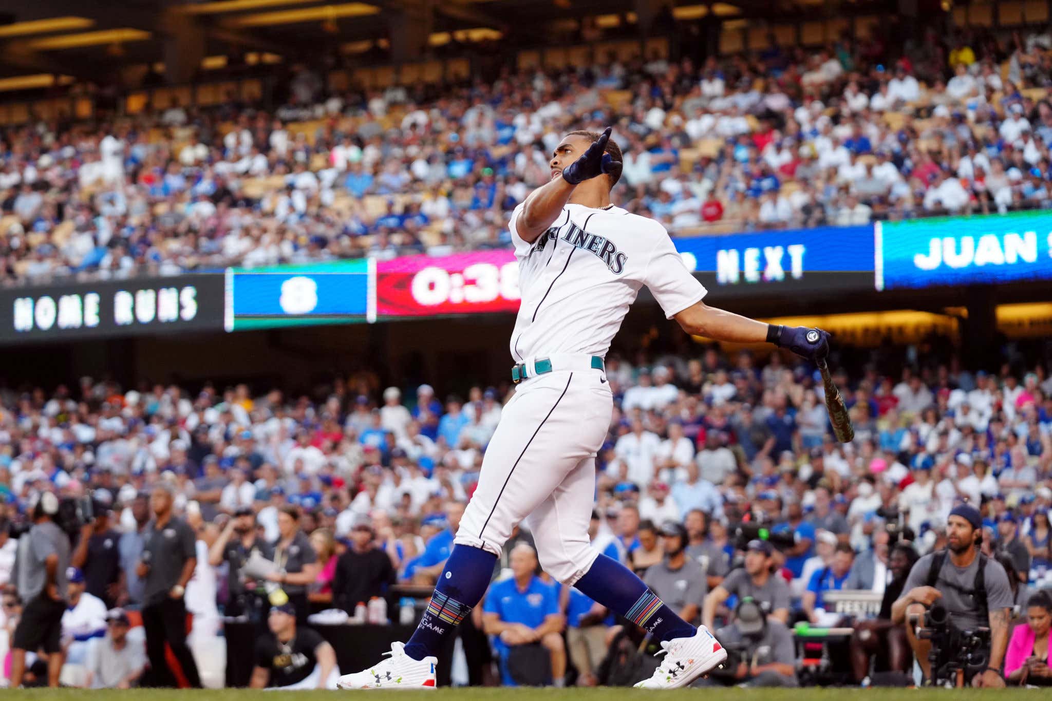 Even Though He Lost The Home Run Derby, Julio Rodriguez Showed Us Why He Is Going To Be A HUGE Star