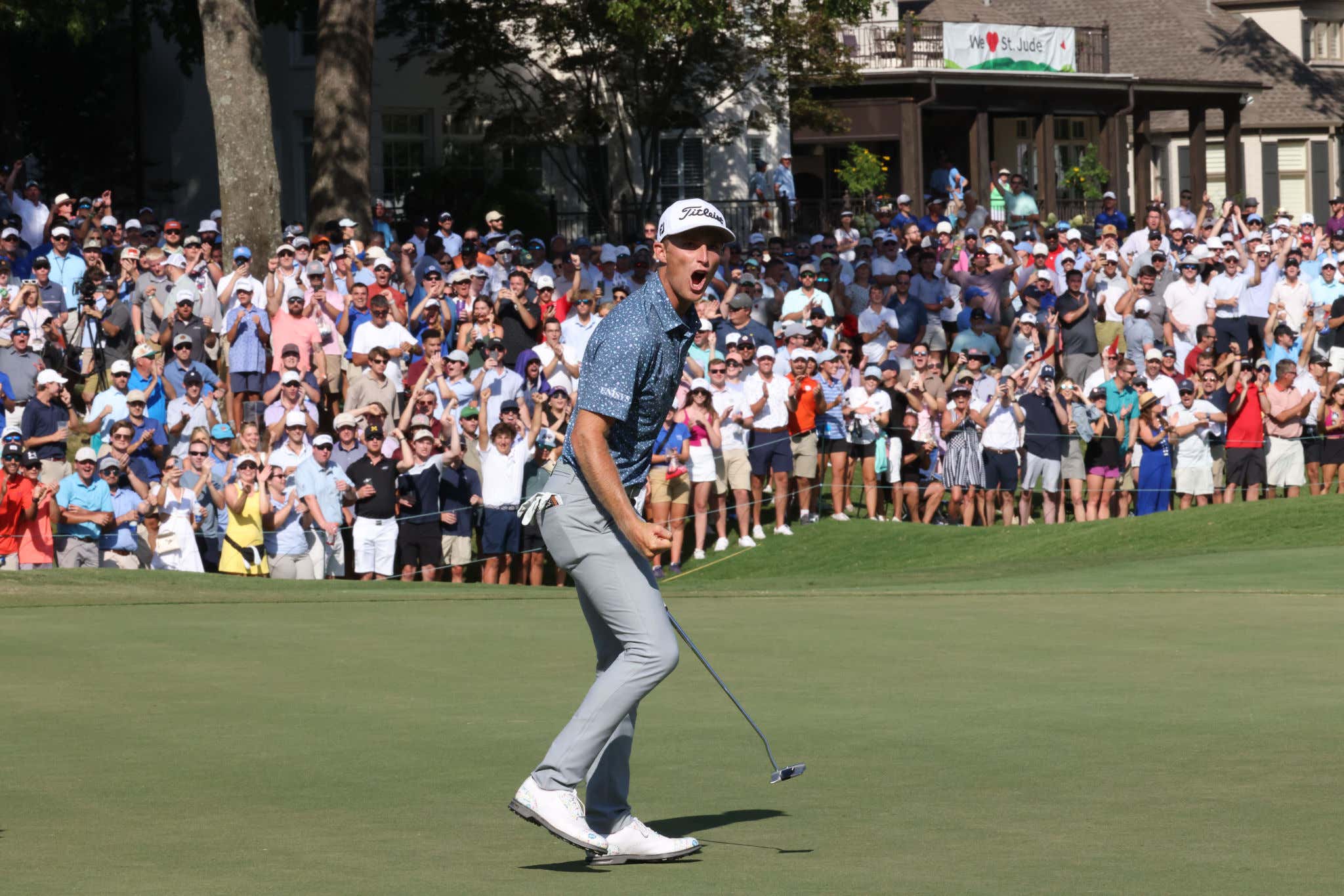 We Need More Of This In Golf - Will Zalatoris Couldn't Believe He Screamed About His Haters After Draining His Putt On 18