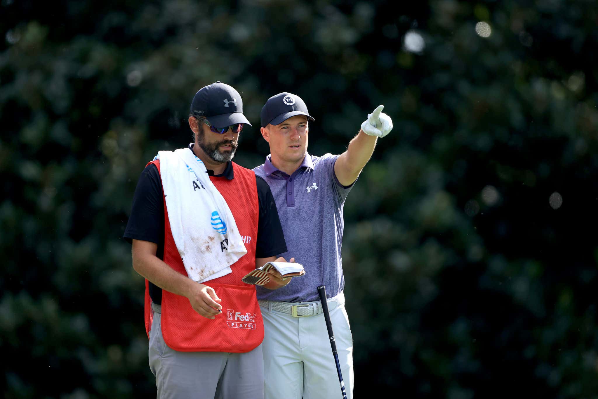 "This One's On Me": Jordan Spieth Ignored His Caddie's Advice To Lay Up, Promptly Chunked His Next Shot In The Water