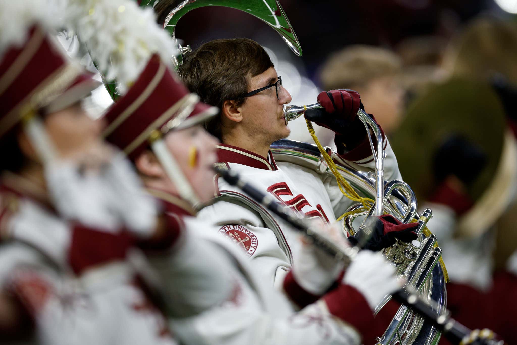 Florida State's Band Playing Neck After Its Crazy Win Over LSU Is Cruel and Unusual Punishment