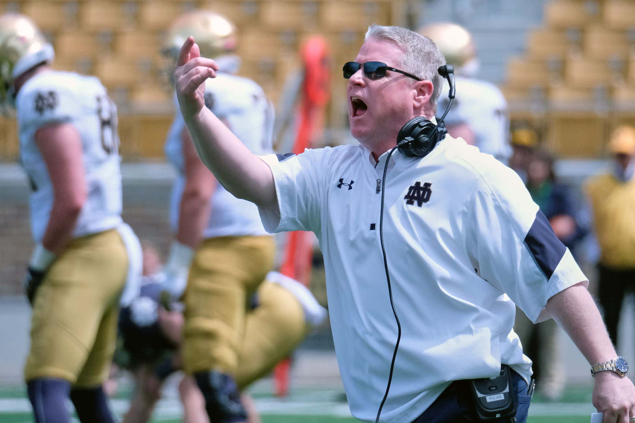 LSU's Debacle Is Even Funnier When You Remember Their Special Teams Coach  Was The Only Assistant To Follow Brian Kelly From Notre Dame | Barstool  Sports