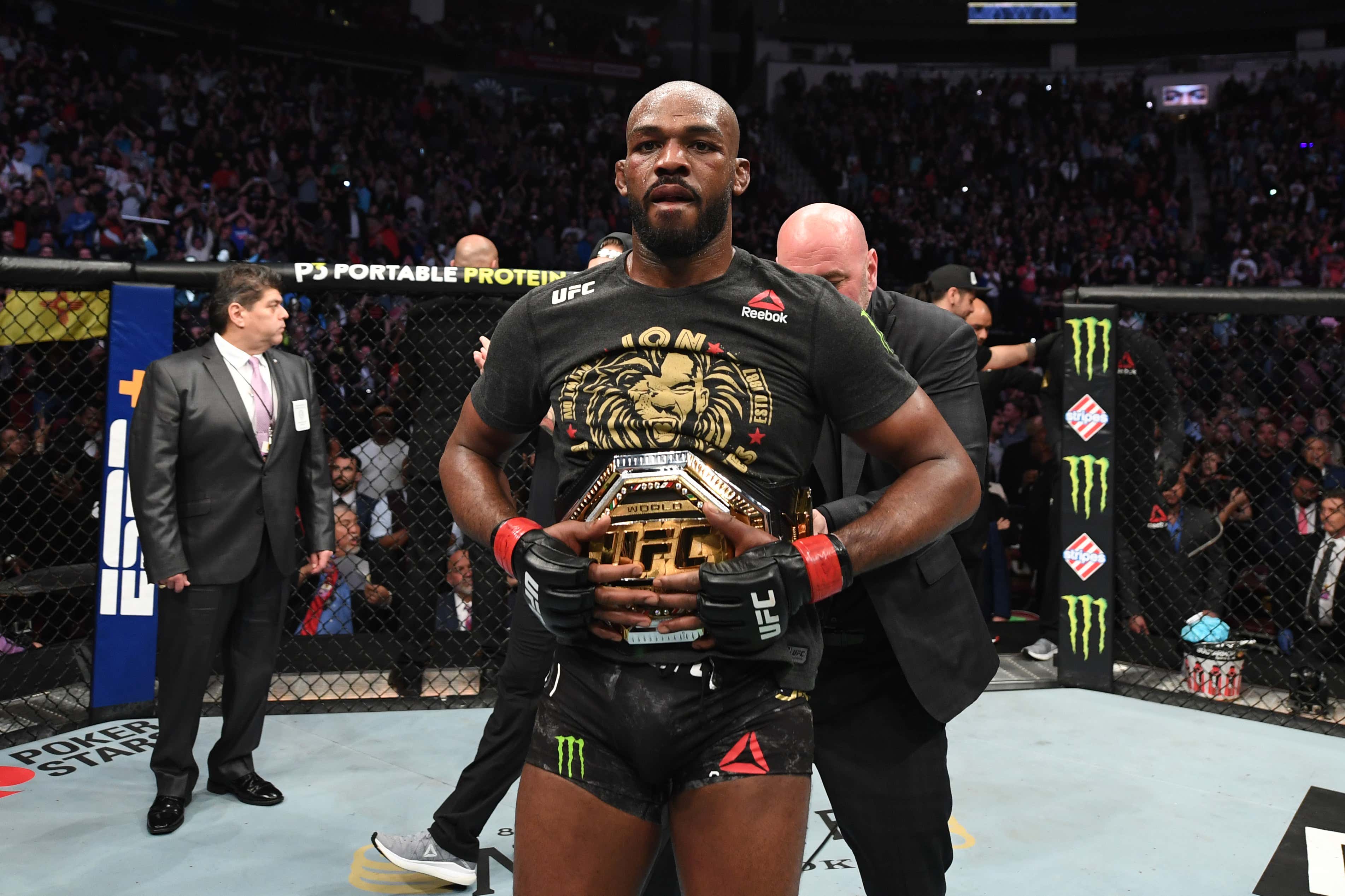 Jon Jones Says His UFC Return Will Be Against Cyril Gane For The Heavyweight Championship On March 4th