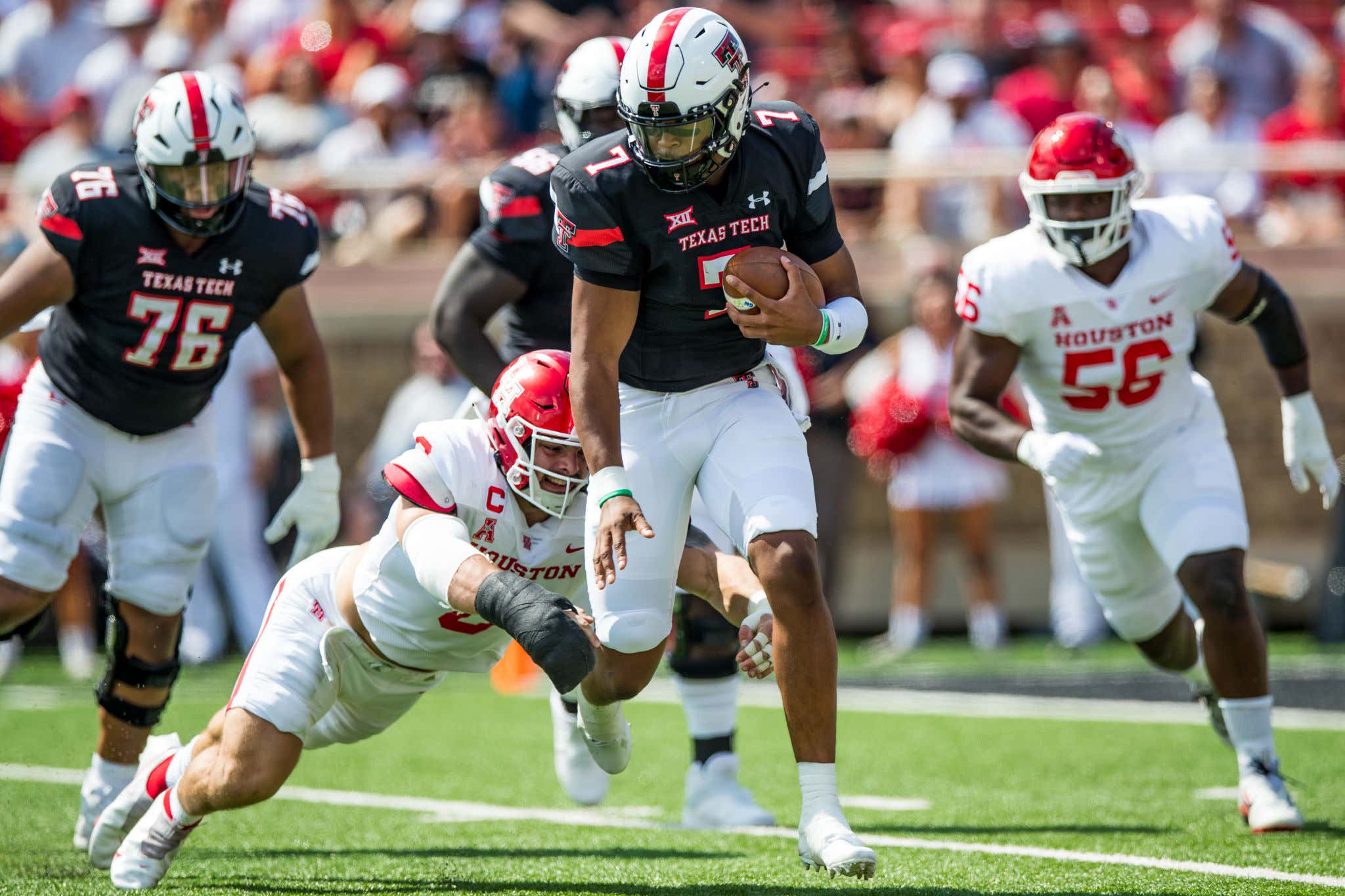 WATCH: Texas Tech Has a Walk-Off 2OT Touchdown to Knock Off Houston