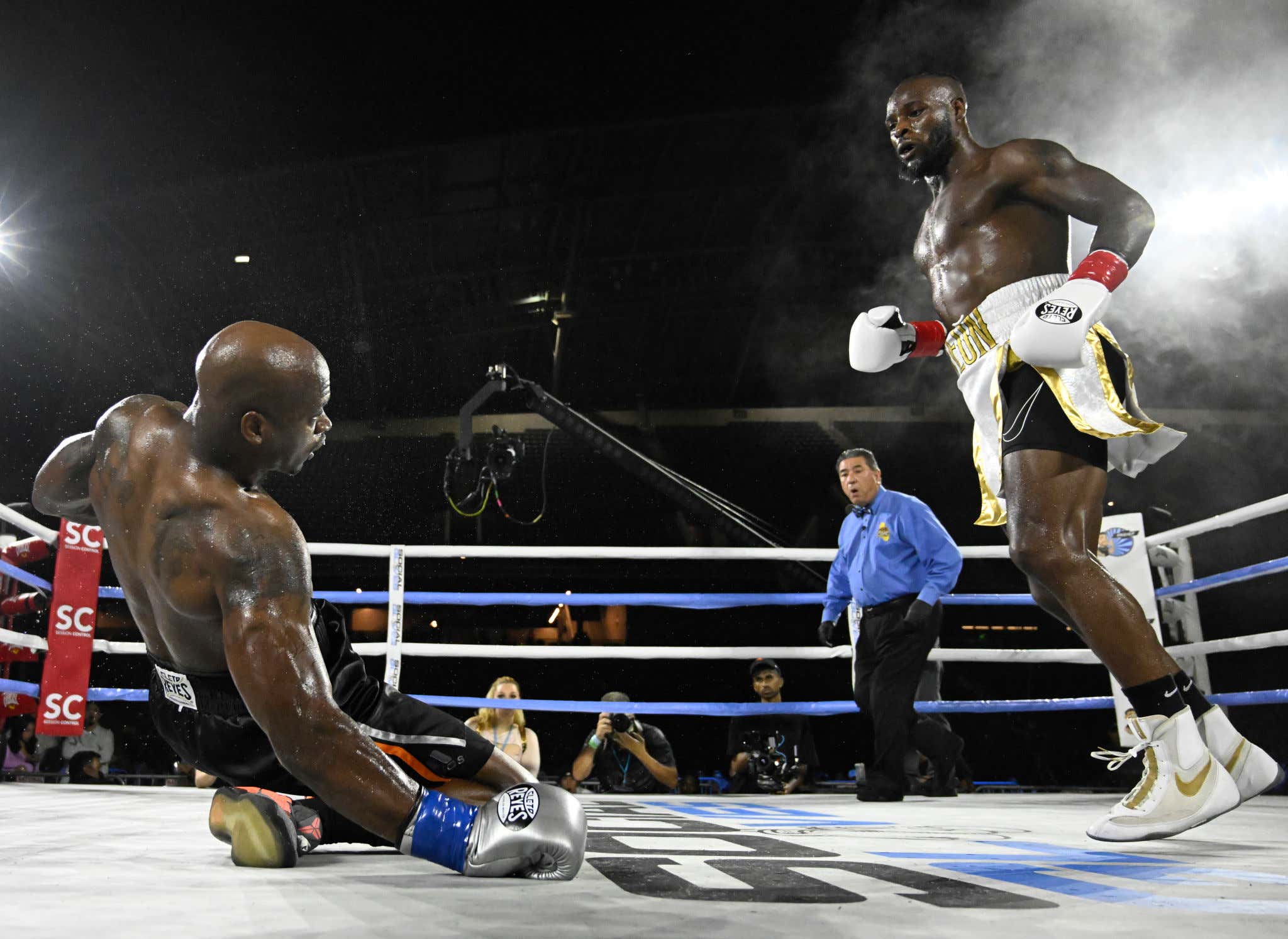 Adrian Peterson Got Knocked The Fuck Out By LeVeon Bell