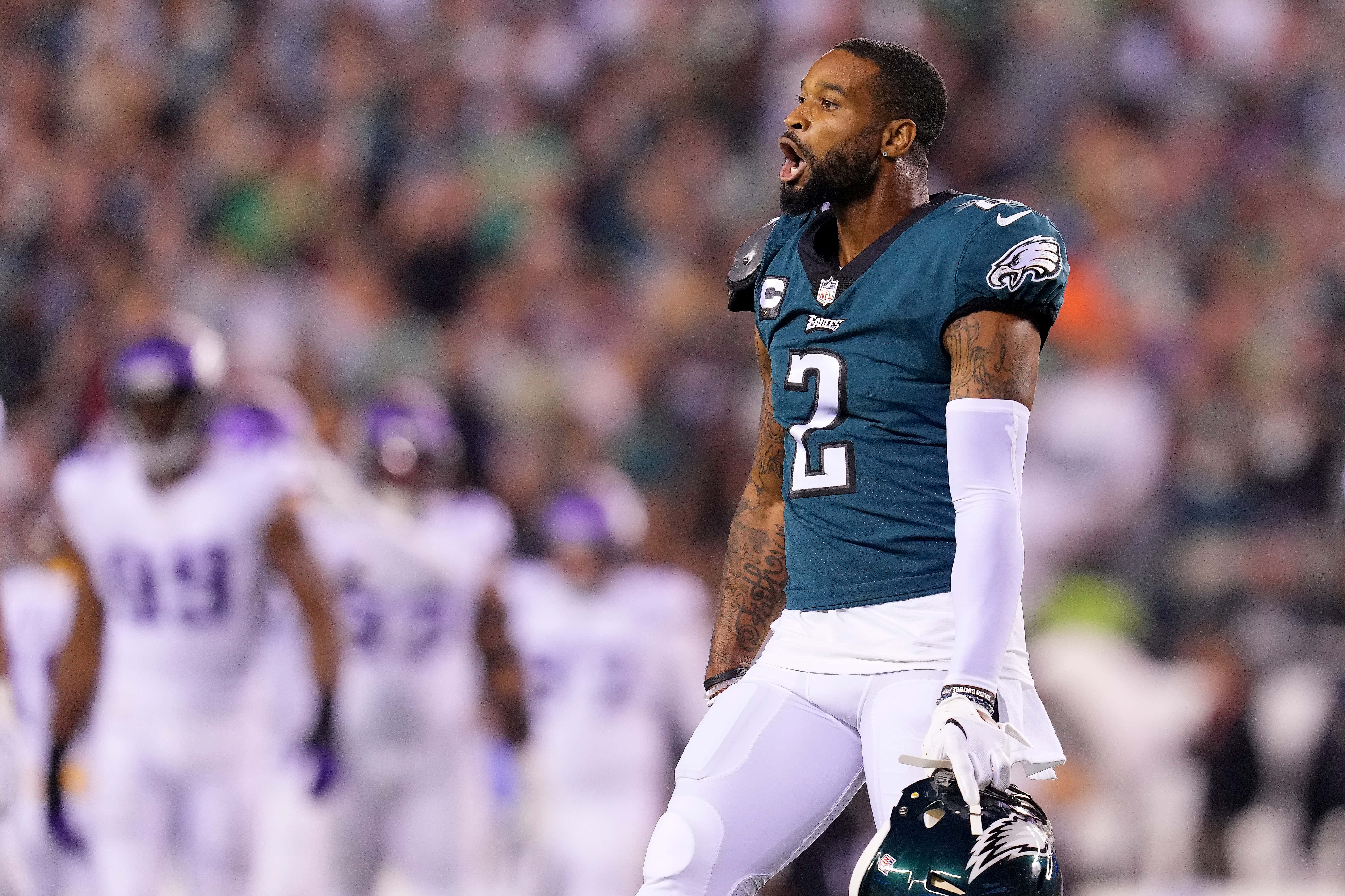 Darius Slay Trolling The Giants About Letting The Eagles Get Devonta Smith In The Draft Was Completely Unnecessary