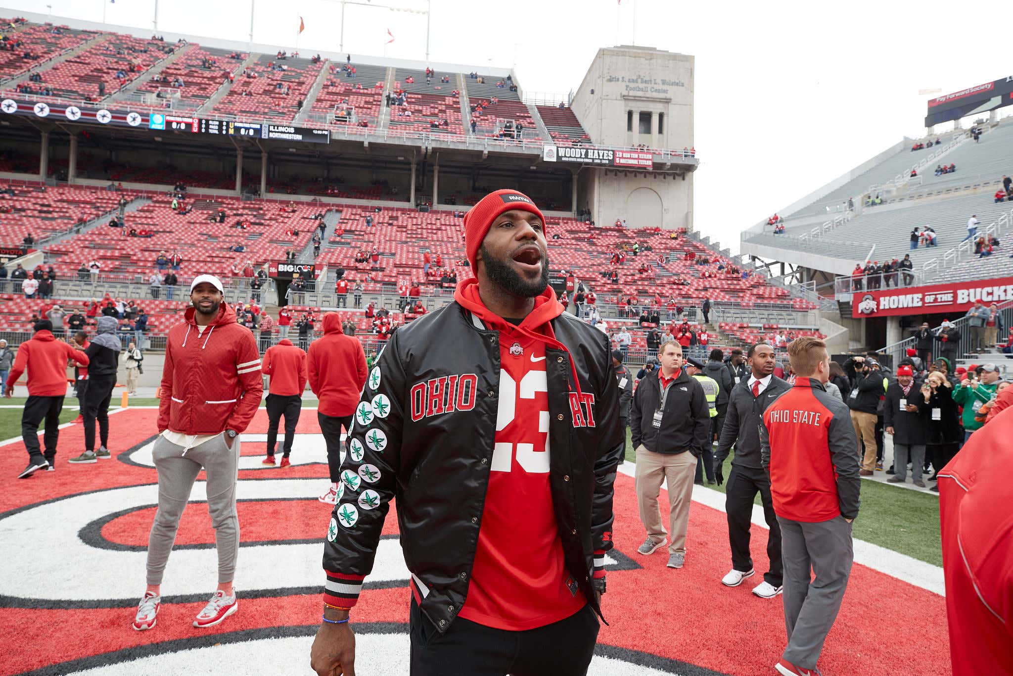 LeBron Has Inquired About Playing College Football And Ohio State’s AD Has Offered To Help Him