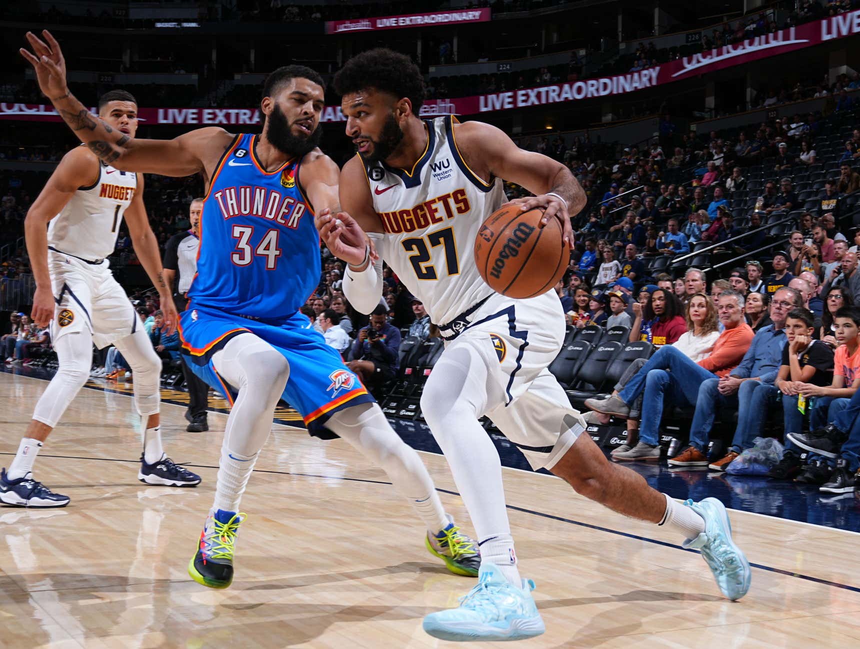 After 539 Days Jamal Murray Is Finally Back And He Looks As Good As Ever Barstool Sports