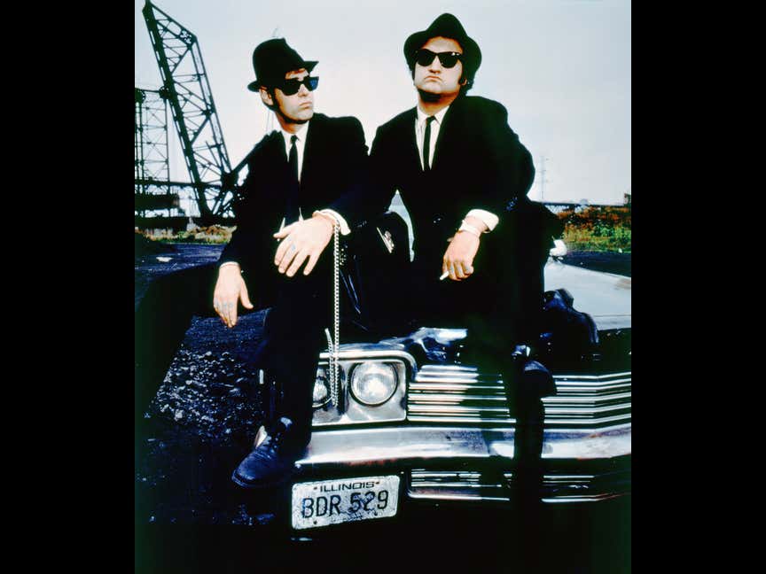 John Belushi And Dan Akroyd Had A Cocaine Budget Baked Into The Filming Of "Blues Brothers"