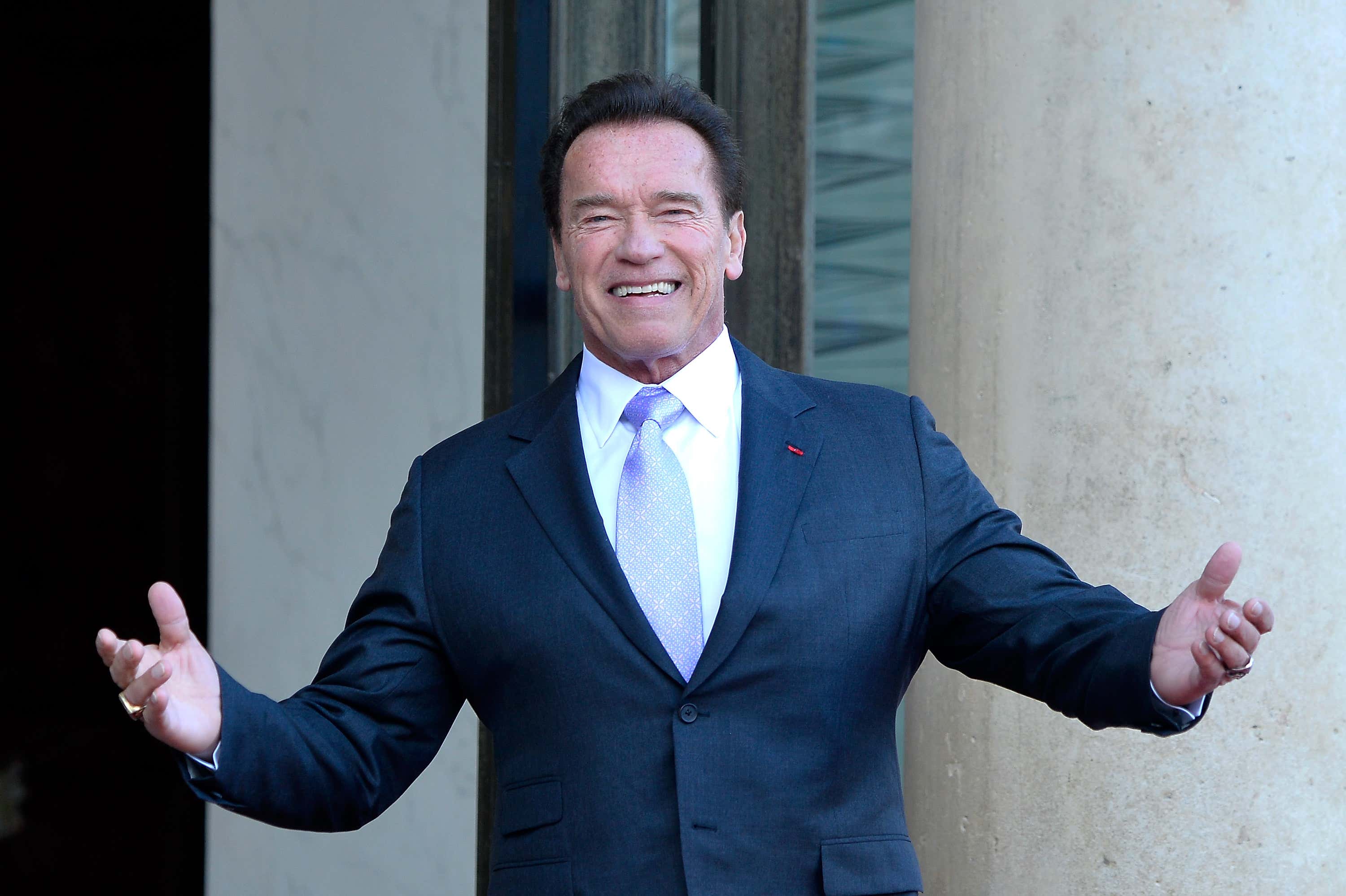 Arnold Schwarzenegger Allegedly Struck A Cyclist With His Car