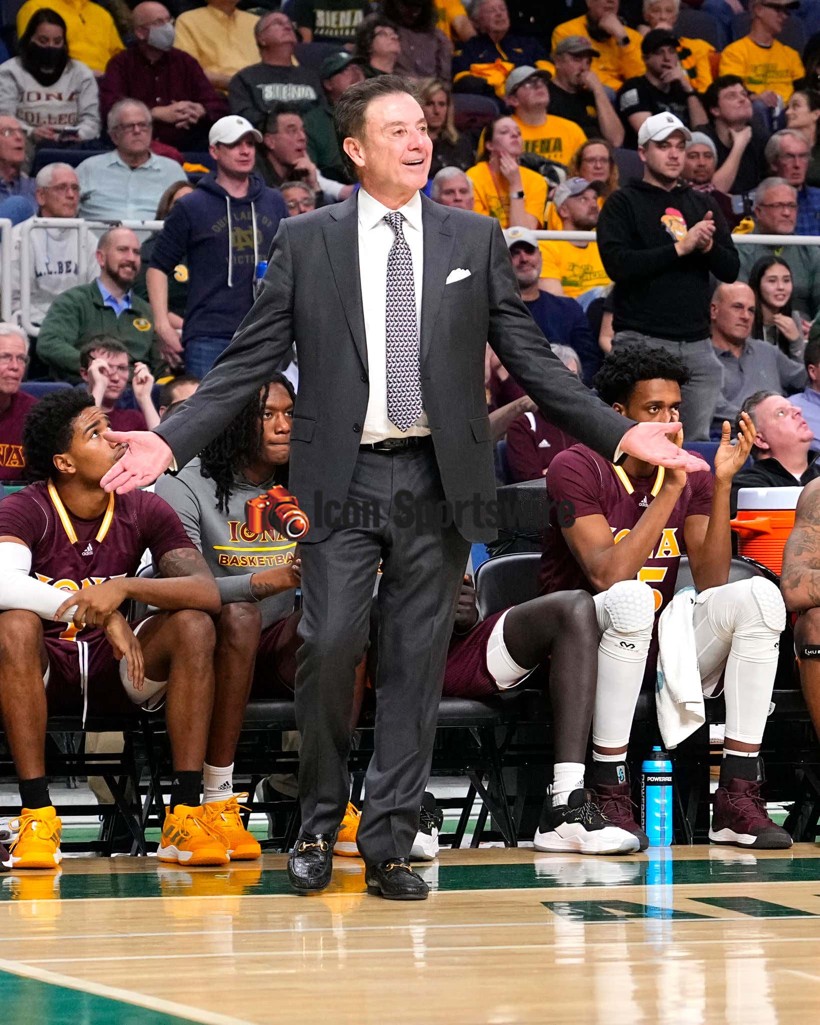 Rick Pitino Loves Basketball So Much, He Spent Media Day Talking About How He'd Choose To Die On The Sidelines