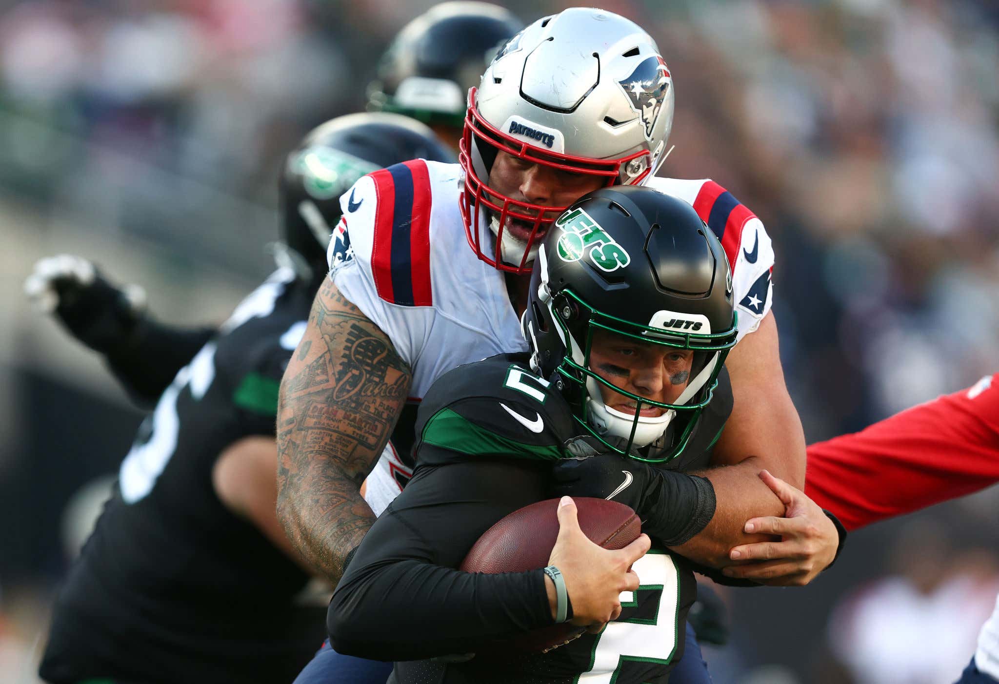 Zach Wilson is Beefing With the Jets Media Ahead of a Rematch With a Patriots Defense That Owns Him