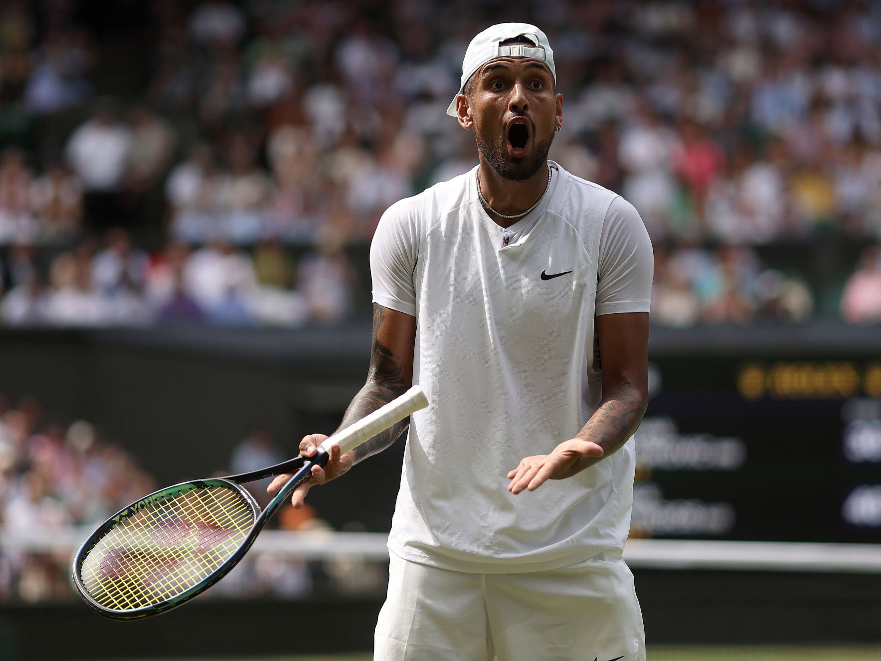 Nick Kyrgios Has Donated To Charity And Publicly Apologized To The Woman He Jokingly Accused Of Having "700 Drinks" During This Year's Wimbledon Final After She Filed a Lawsuit Against Him