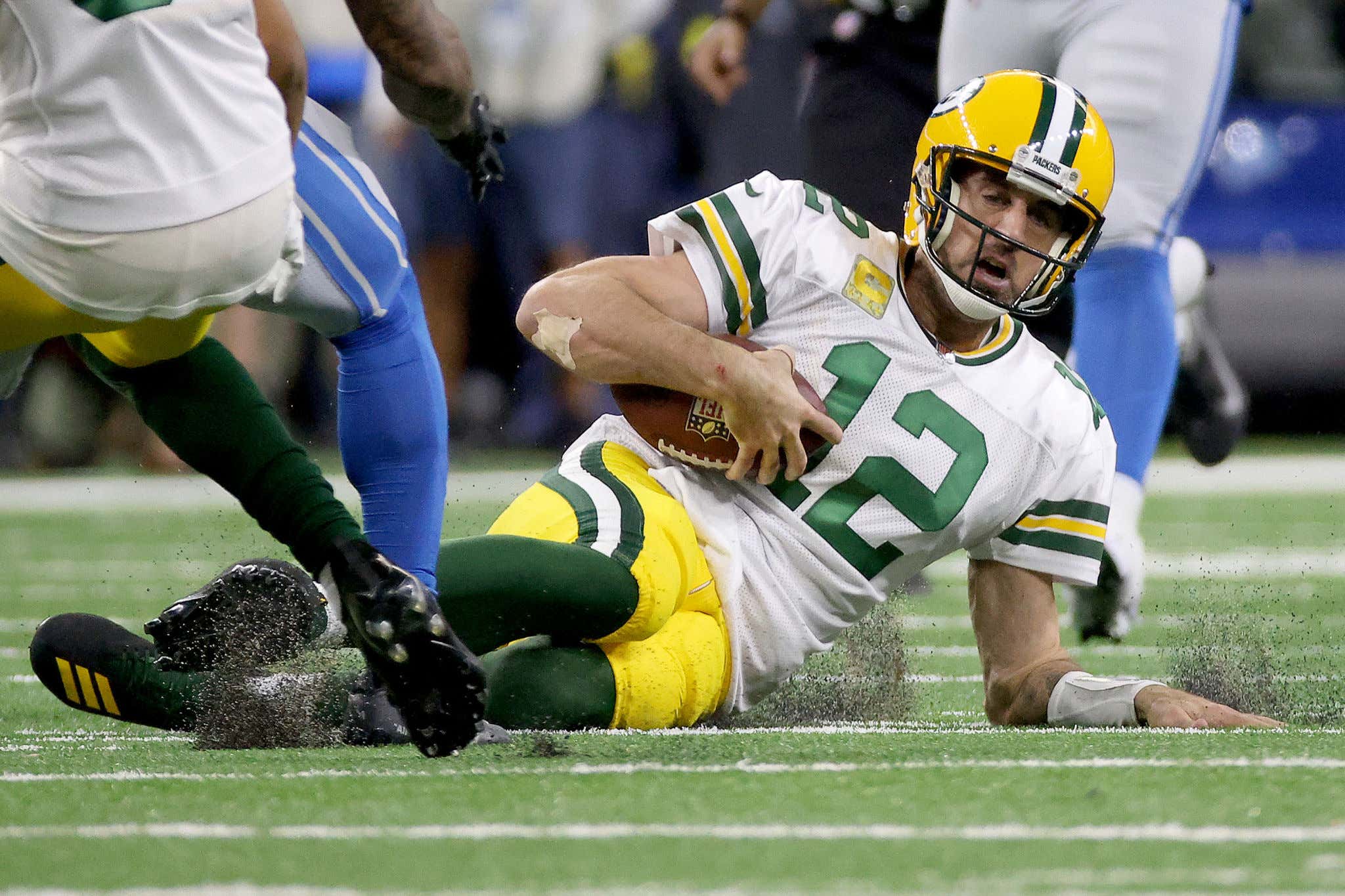 Season's Over: Aaron Rodgers And The Packers Really Just Went Out And Lost  To The Lions To Extend Their Losing Streak To FIVE GAMES