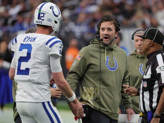 Counterpoint: Jeff Saturday's Timeout Management Wasn't That Bad