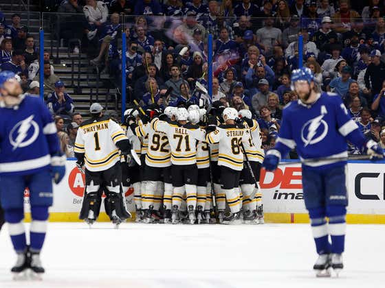 Bruins Icon Patrice Bergeron Scores His 1000th NHL Point