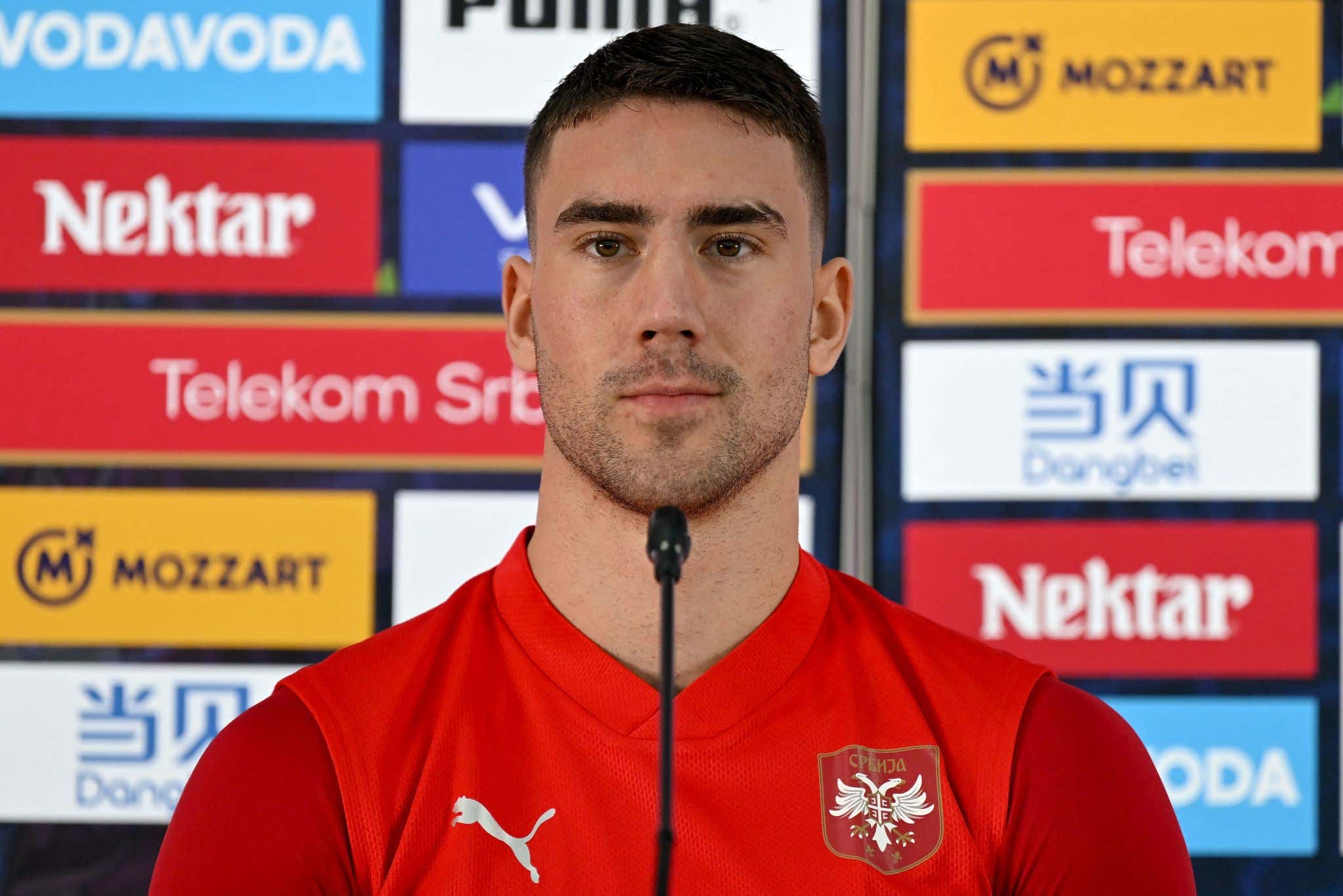 Just A Regular World Cup Press Conference: A Serbia Player Had To Deny He's Having An Affair With A Teammate's Wife