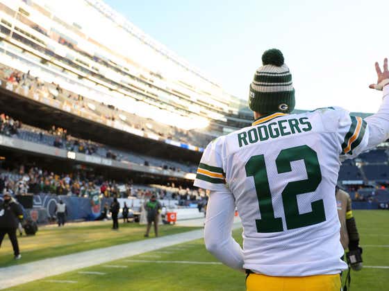 "It Truly Has Been a Second Home For Me" - Even With The Season Down The Drain Aaron Rodgers Picked Up His 25th Career Win Against The Bears And Proved He Very Much Still Owns Chicago