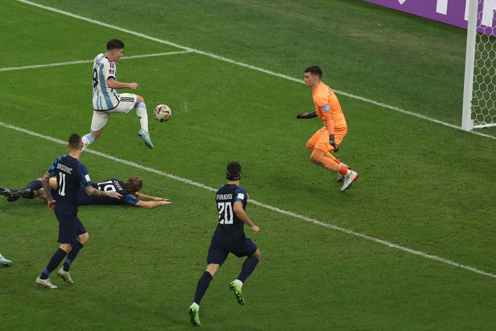 It's Simply Unfair To Play Argentina When Julian Alvarez Is Delivering One Of The Best Goals In The World Cup