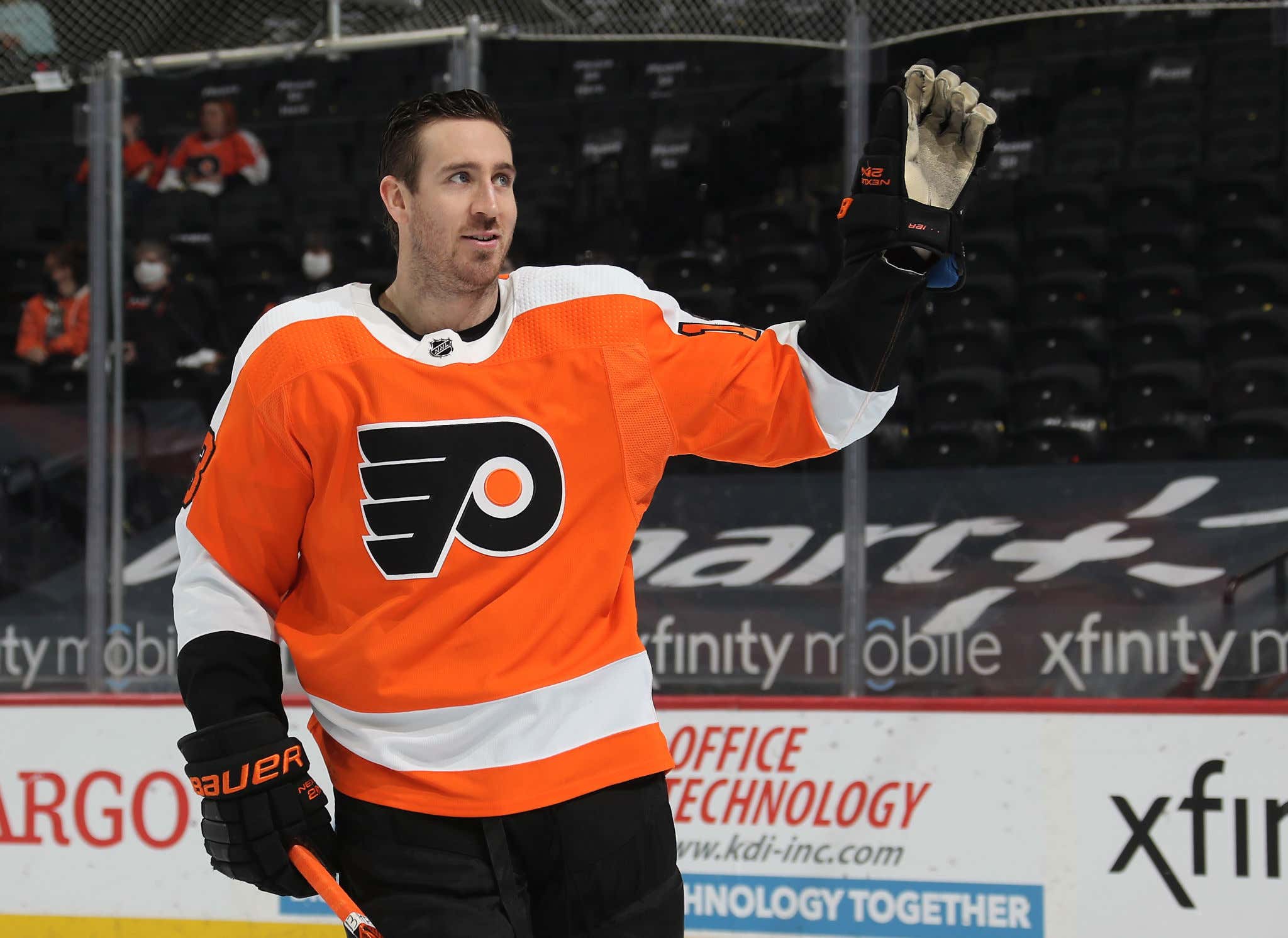 Awesome Moment From Kevin Hayes Talking About The Importance Of Making The All Star Team This Year