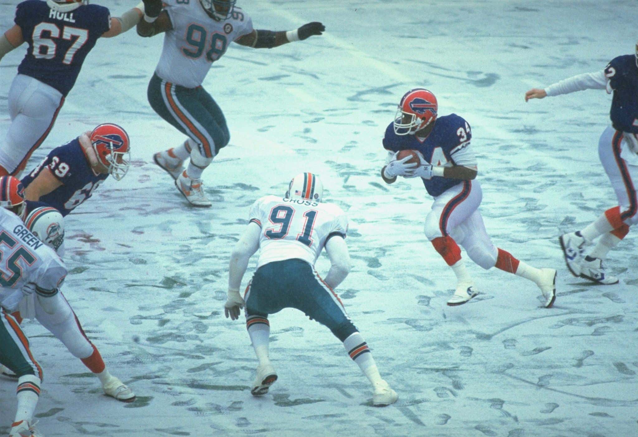 On This Date in Sports January 12, 1991: Division Duel in the Snow