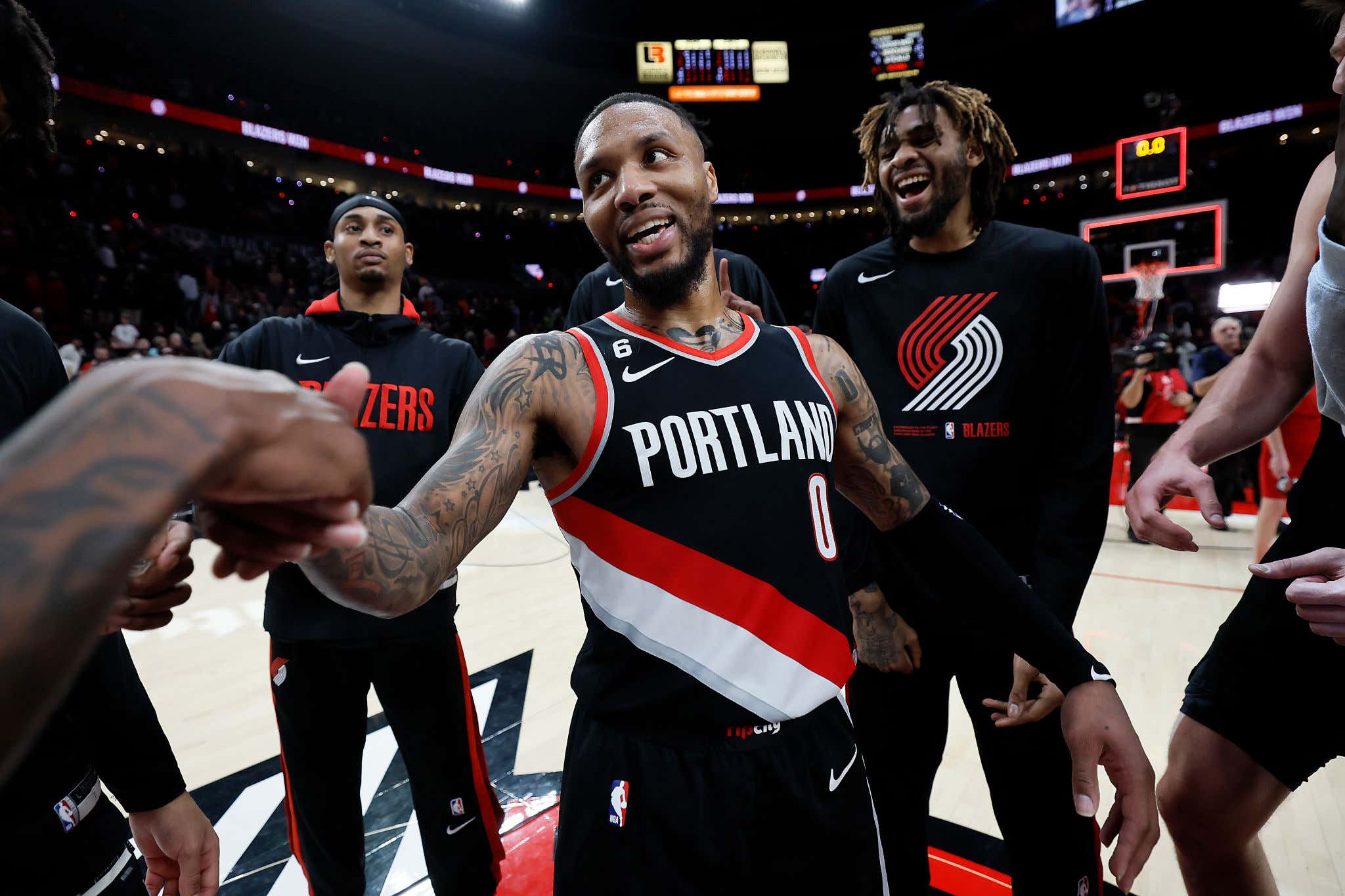 While You Were Probably Sleeping, Damian Lillard Went Out And Made Some NBA History