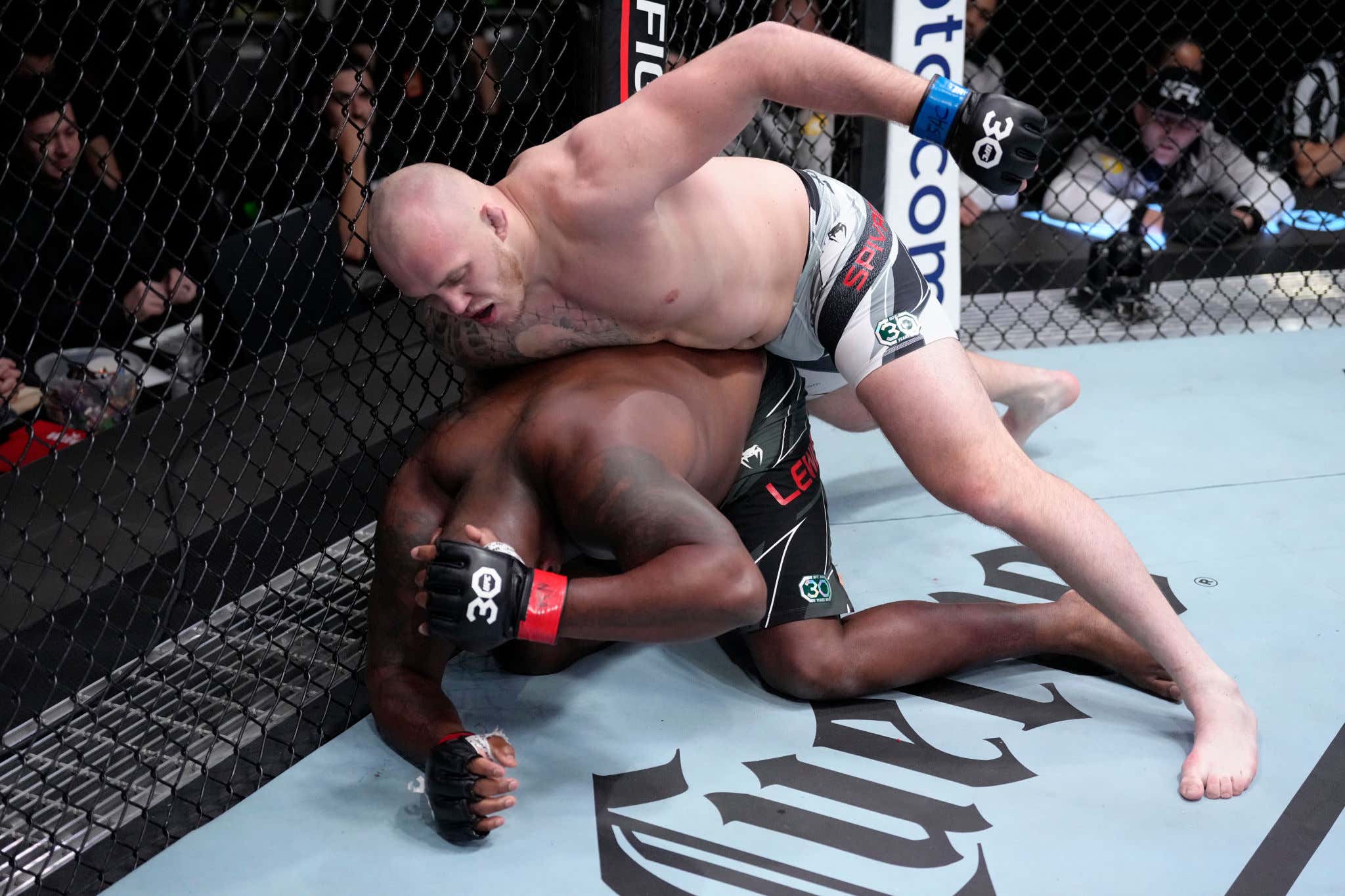 Sergey Spivak MAULS Derrick Lewis In The UFC's 3am Main Event